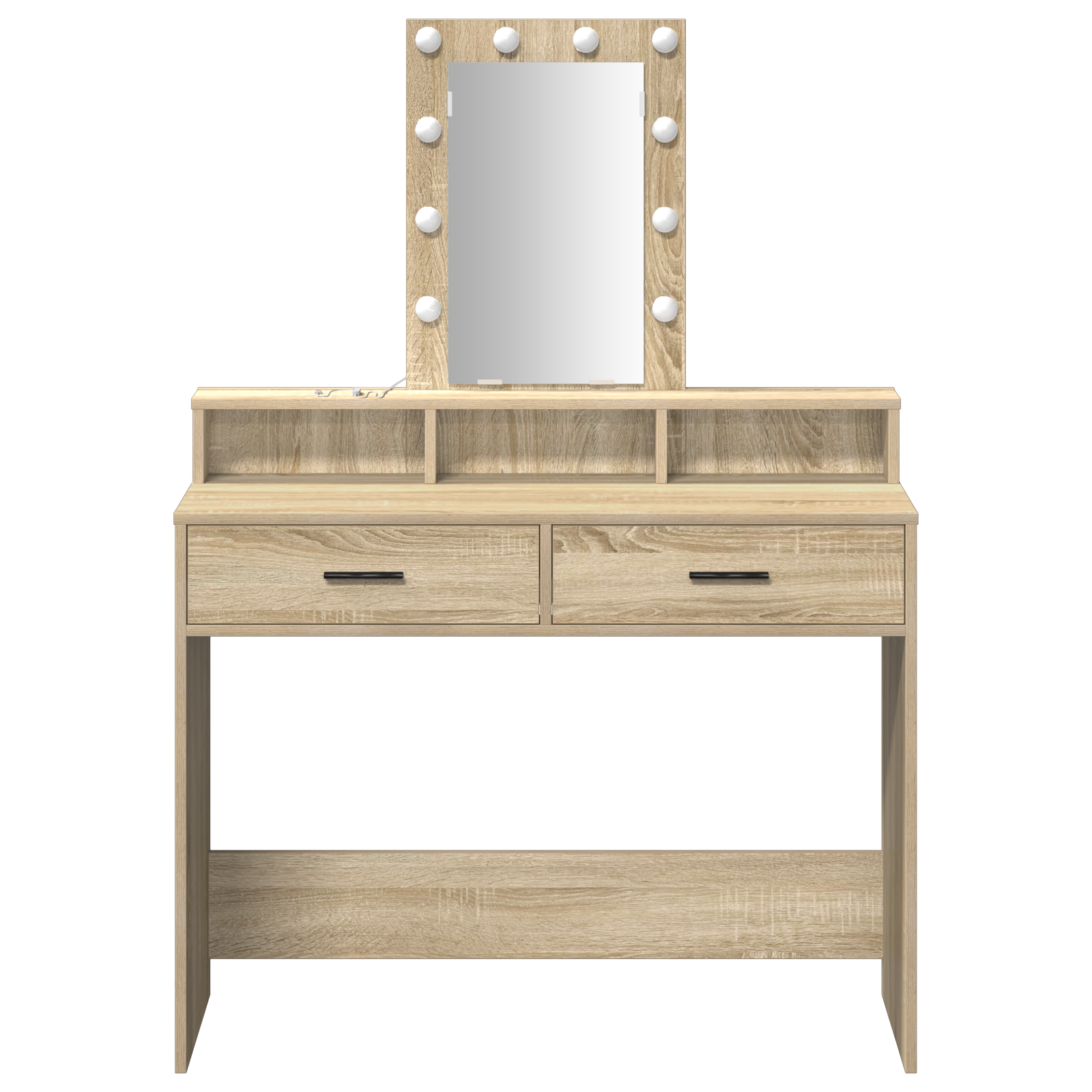 Table de Toilette Marron 100 x 41 x 140 cm Bois d'ingénierie