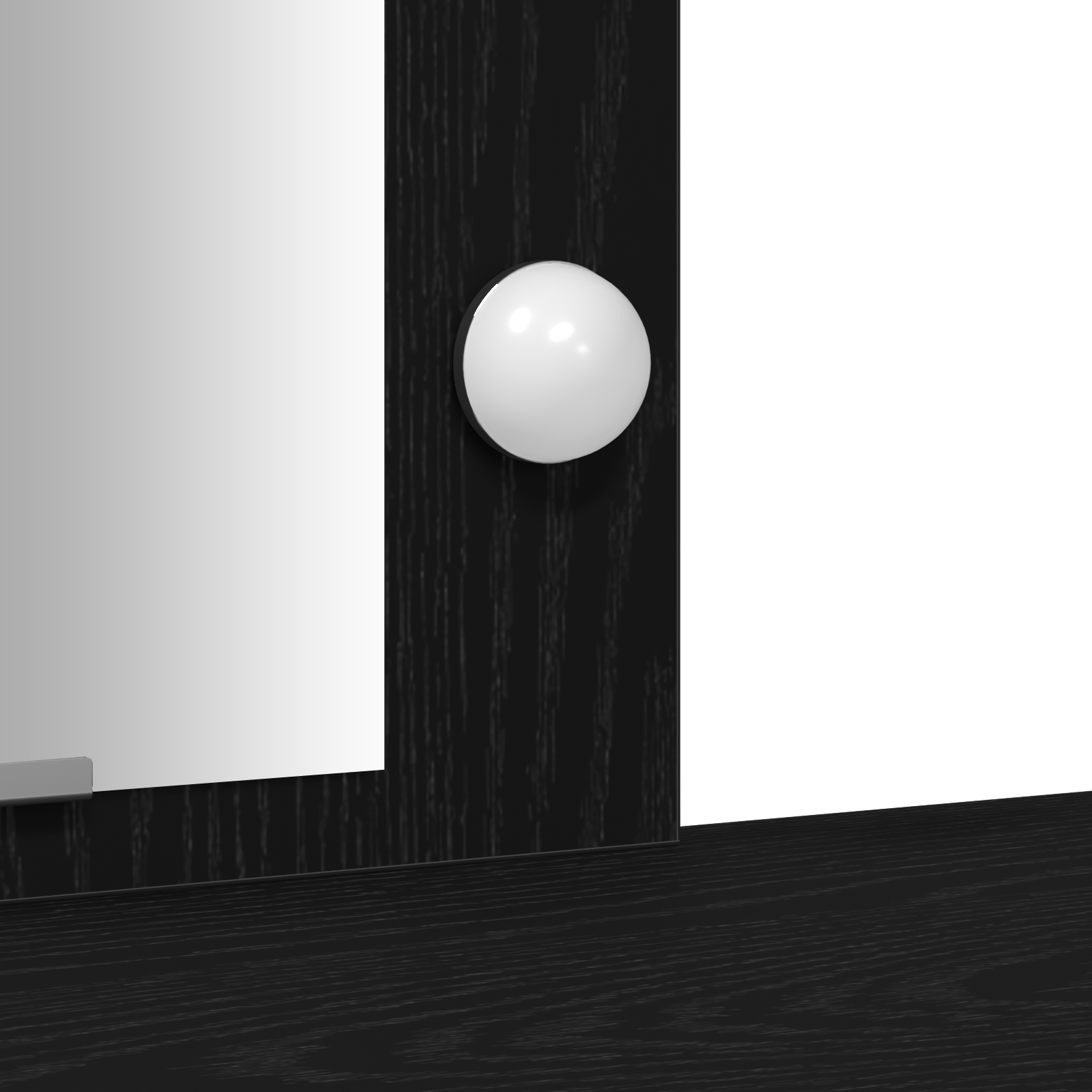 Table de Toilette Noir 102 x 33 x 135 cm Bois d'ingénierie - XIOS