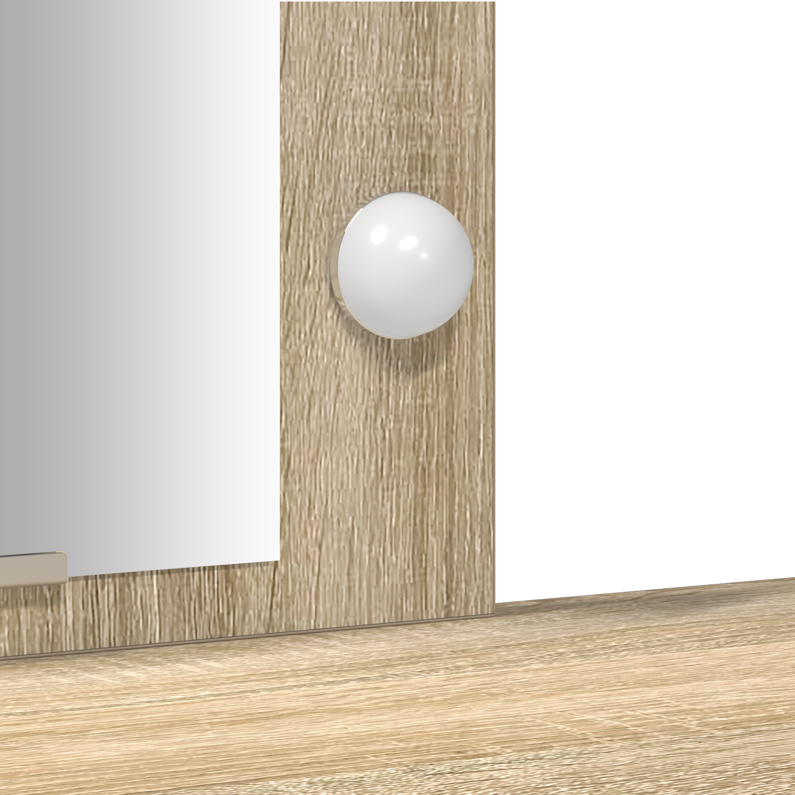 Table de Toilette Marron 102 x 33 x 135 cm Bois d'ingénierie - XIOS