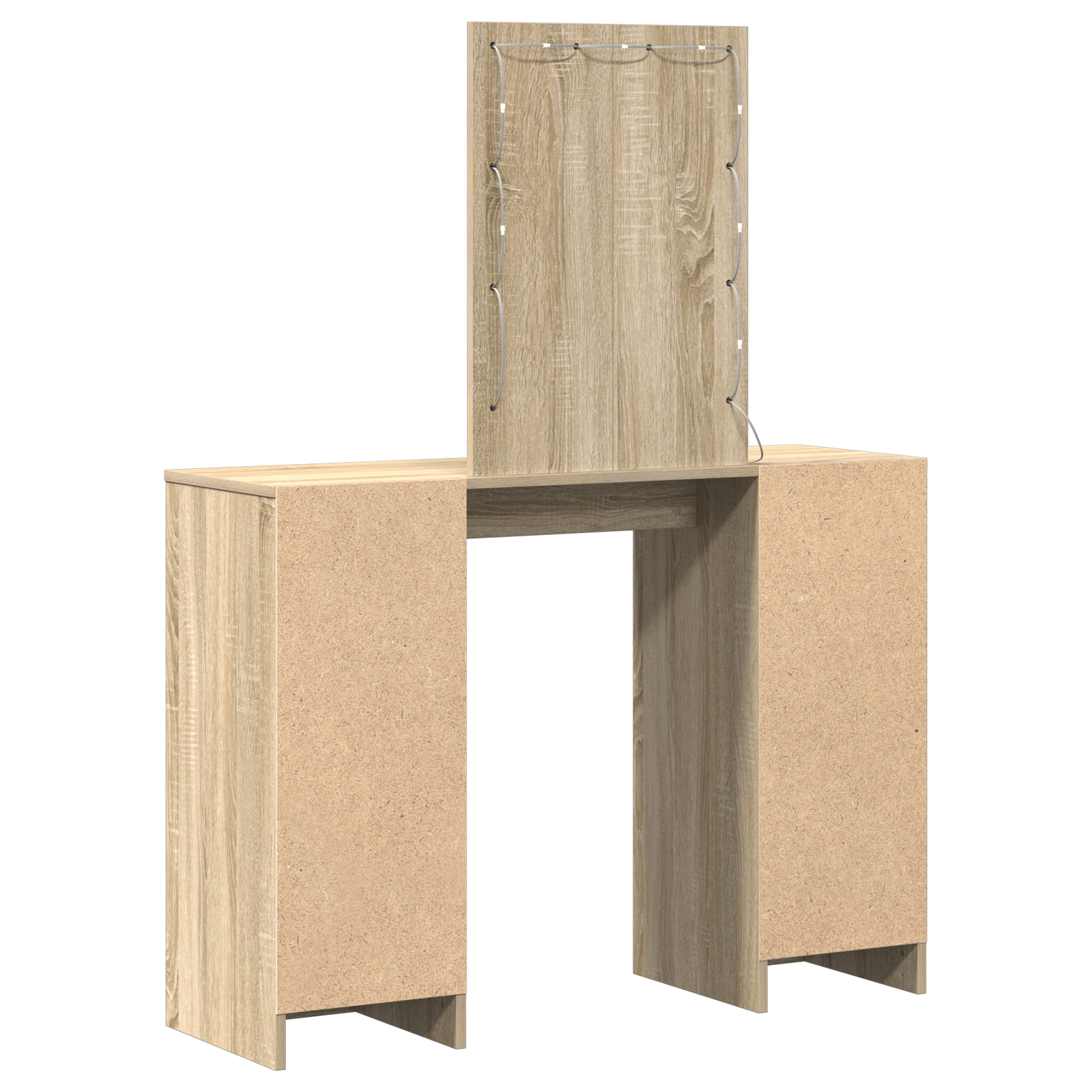 Table de Toilette Marron 102 x 33 x 135 cm Bois d'ingénierie - XIOS