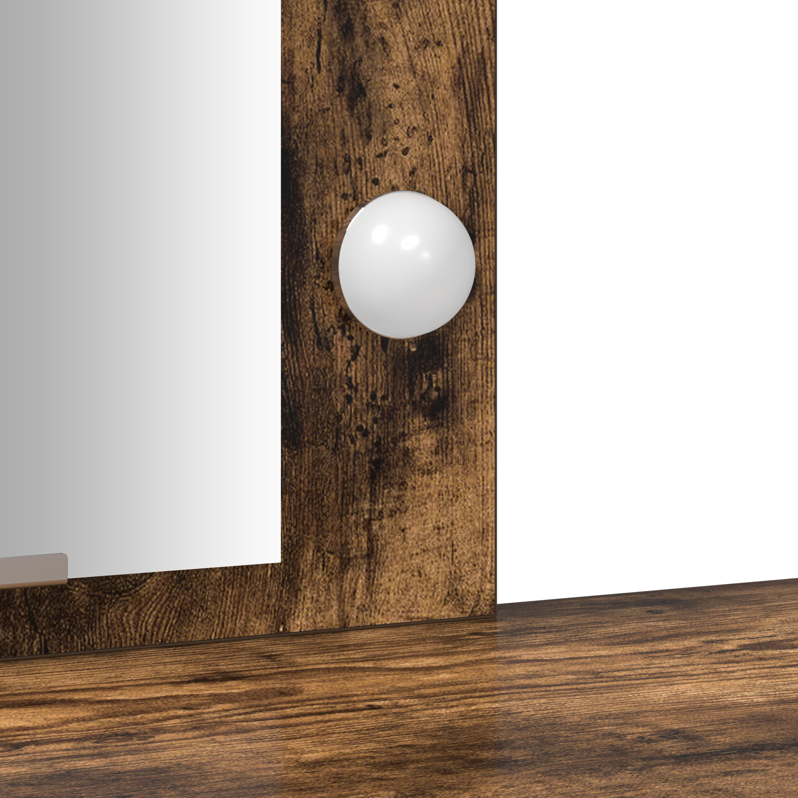 Table de Toilette Marron 102 x 33 x 135 cm Bois d'ingénierie - XIOS