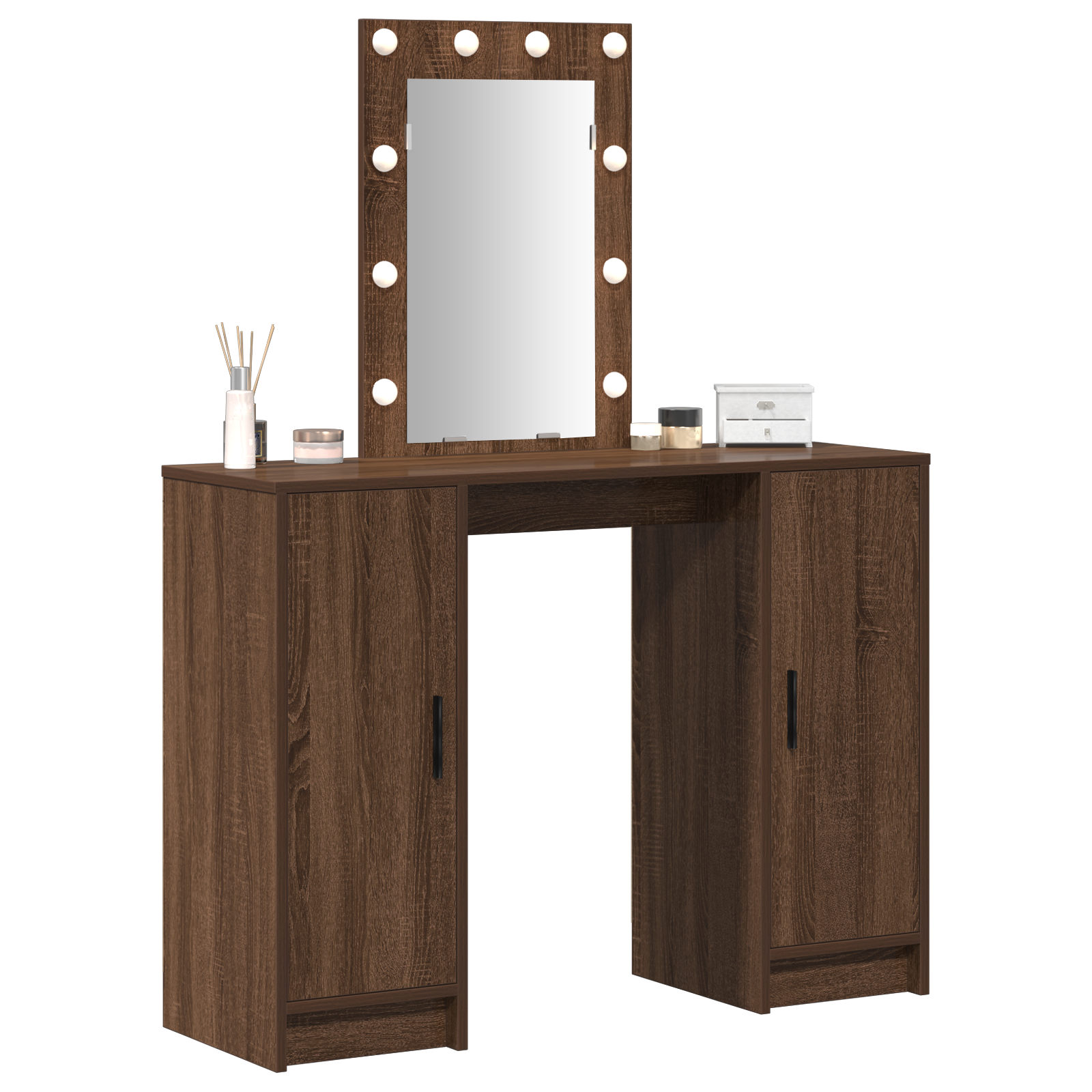 Table de Toilette Marron 102 x 33 x 135 cm Bois d'ingénierie - XIOS