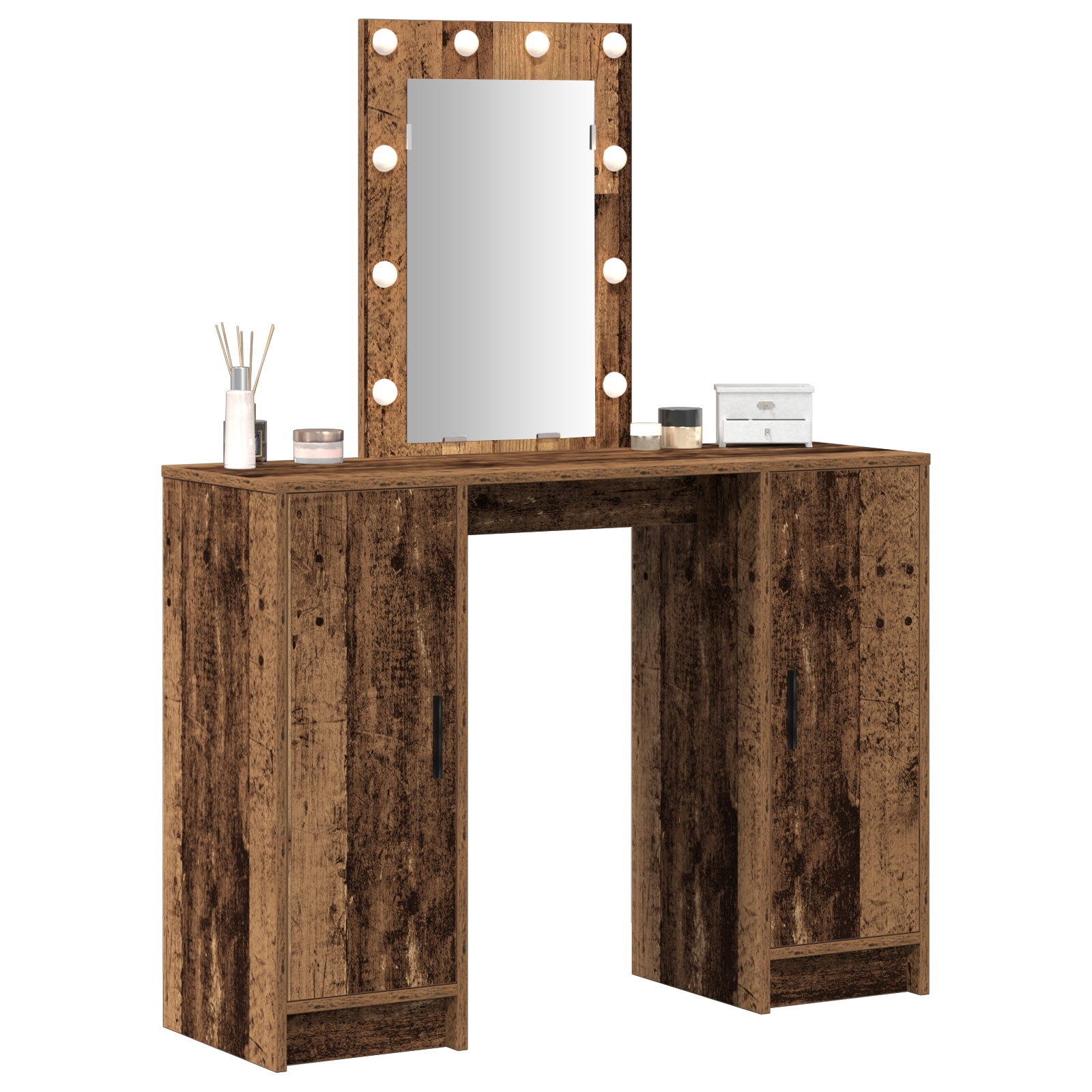 Table de Toilette Marron 102 x 33 x 135 cm Bois d'ingénierie - XIOS