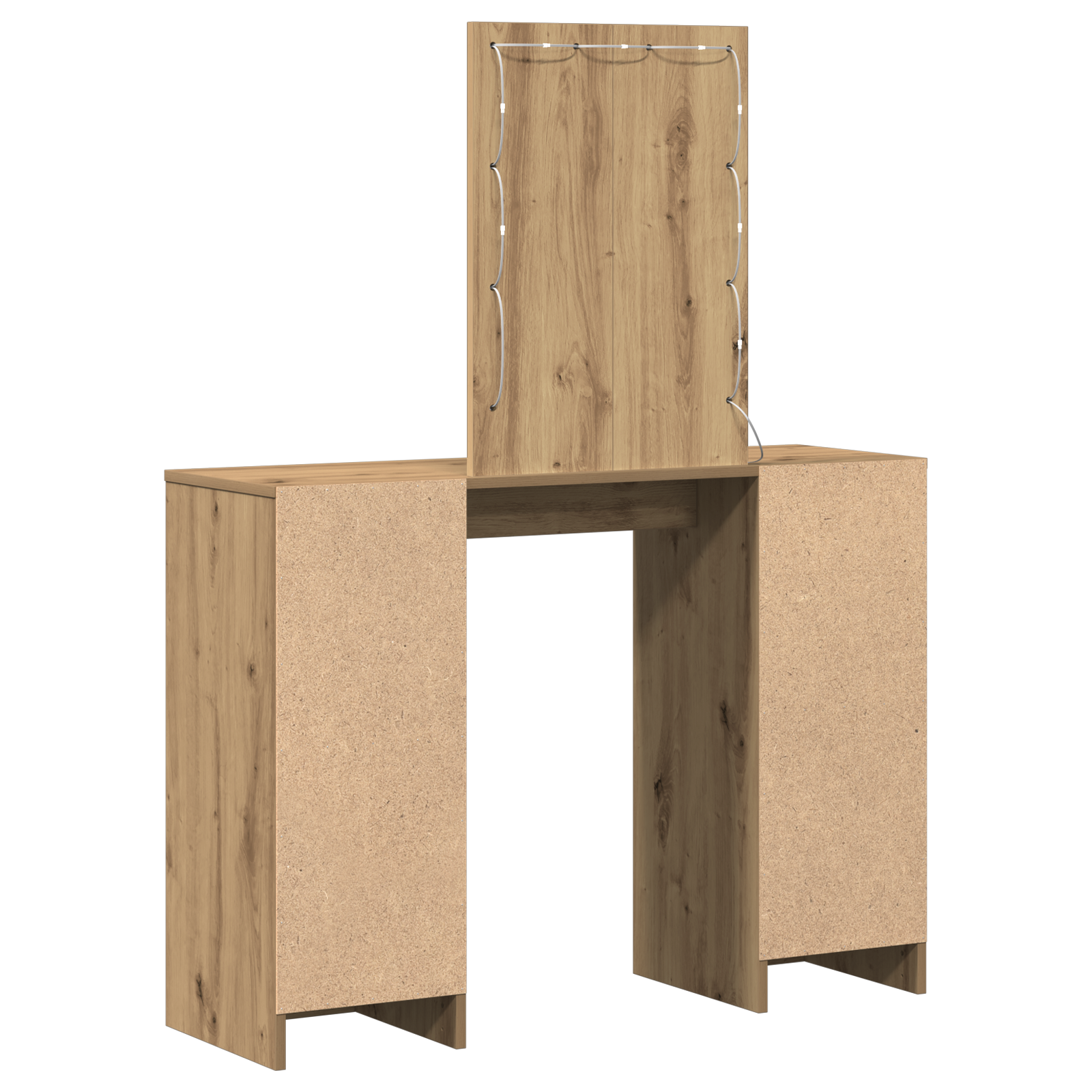 Table de Toilette Marron 102 x 33 x 135 cm Bois d'ingénierie - XIOS