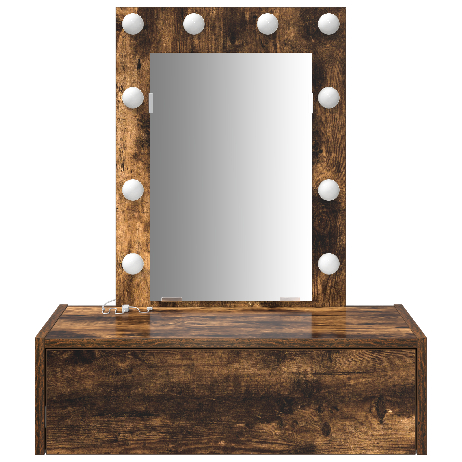 Table de Toilette Marron 60 x 40 x 70 cm Bois d'ingénierie - XIOS