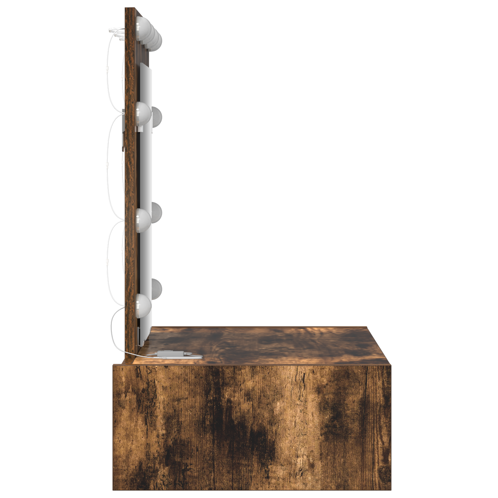 Table de Toilette Marron 60 x 40 x 70 cm Bois d'ingénierie - XIOS