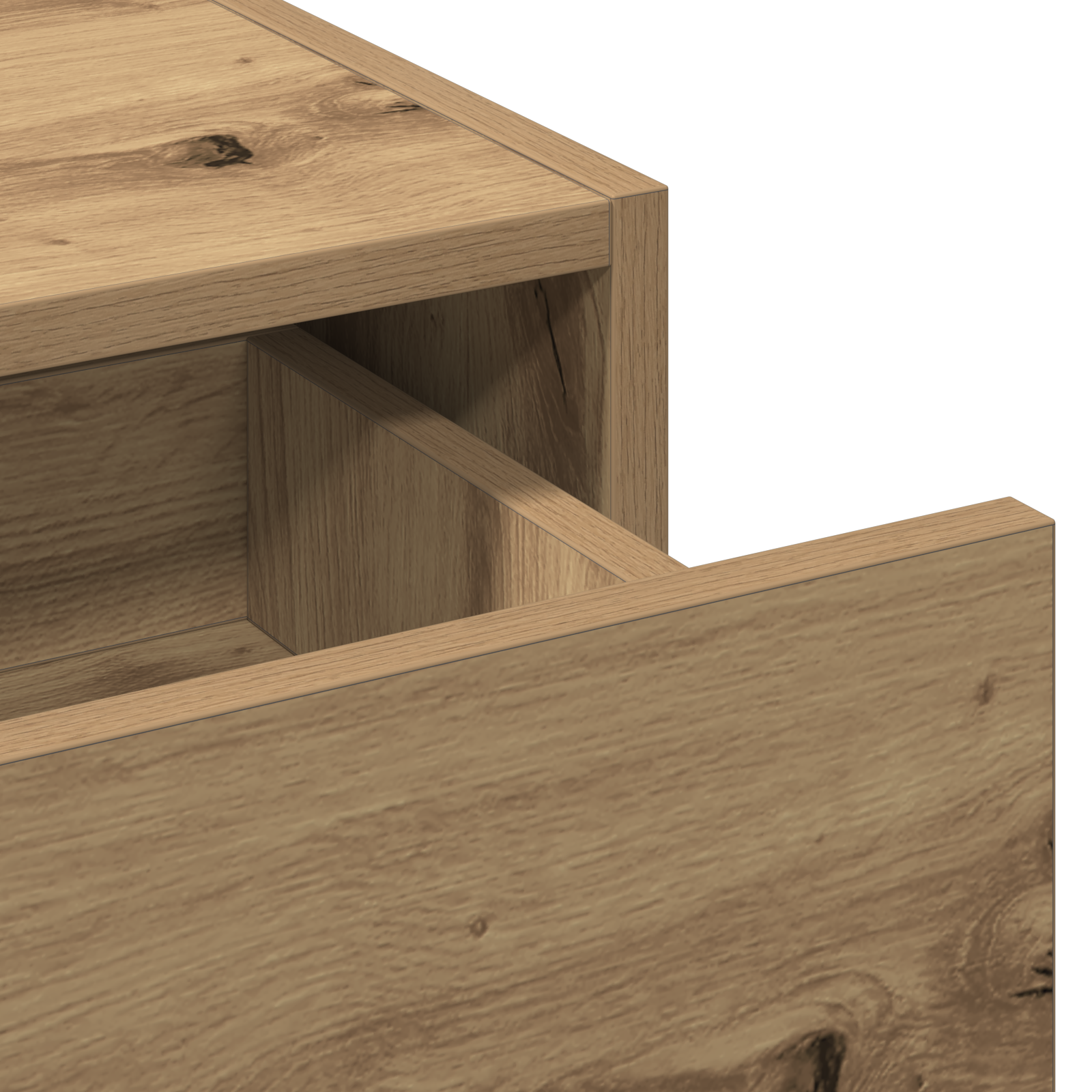 Table de Toilette Marron 60 x 40 x 70 cm Bois d'ingénierie - XIOS