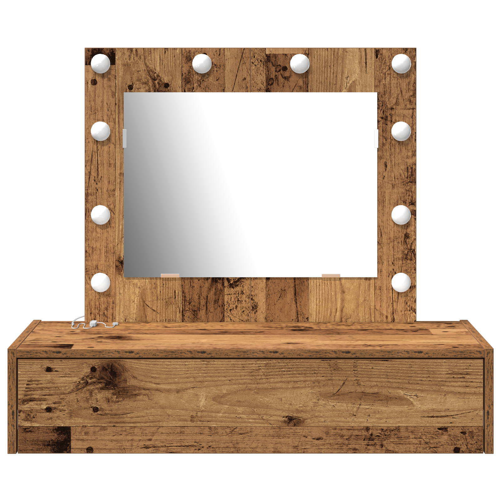 Table de Toilette Marron 83 x 40 x 70 cm Bois d'ingénierie - XIOS