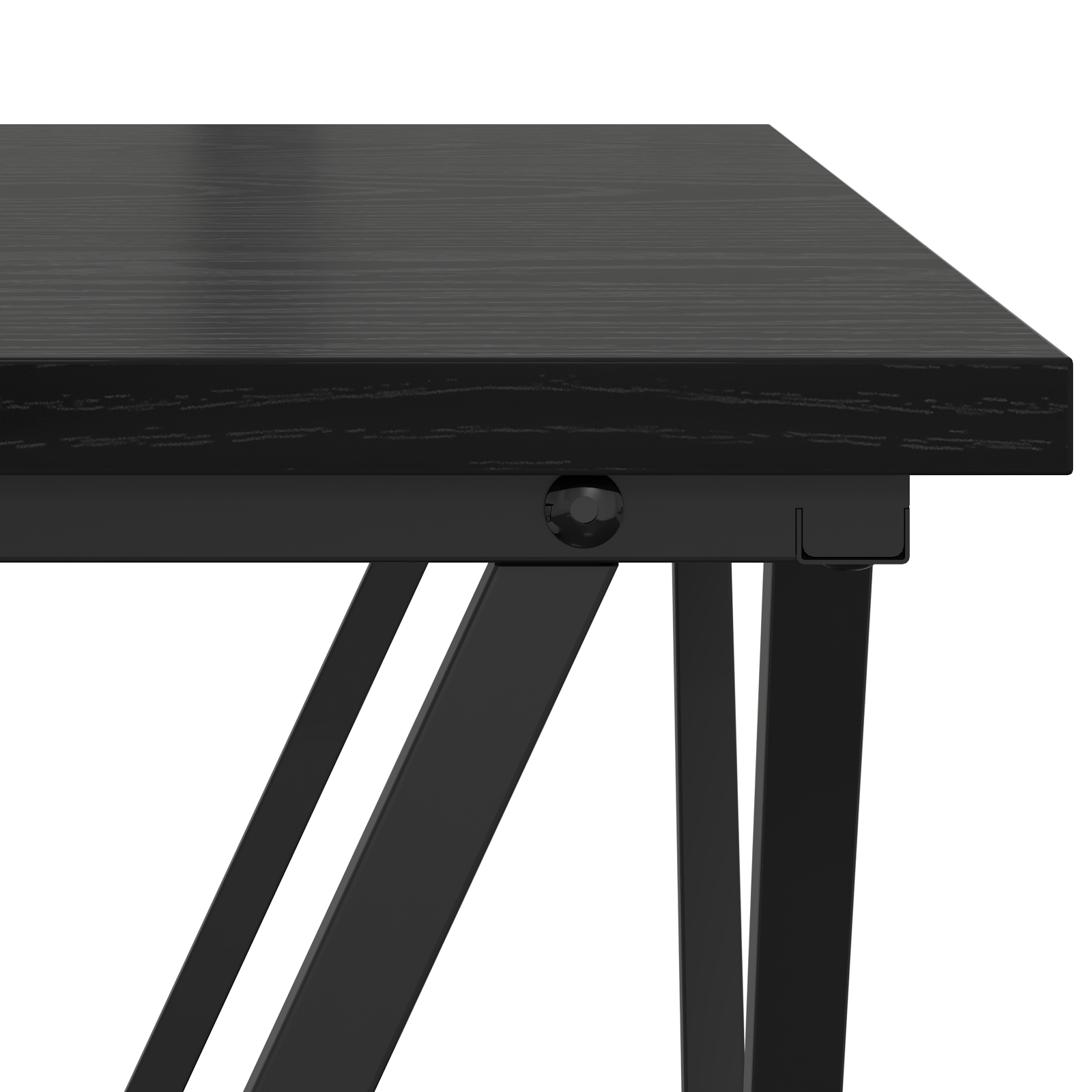 Tables d'appoint vidaXL 3 pcs Noir Chêne en bois d'ingénierie XIOS