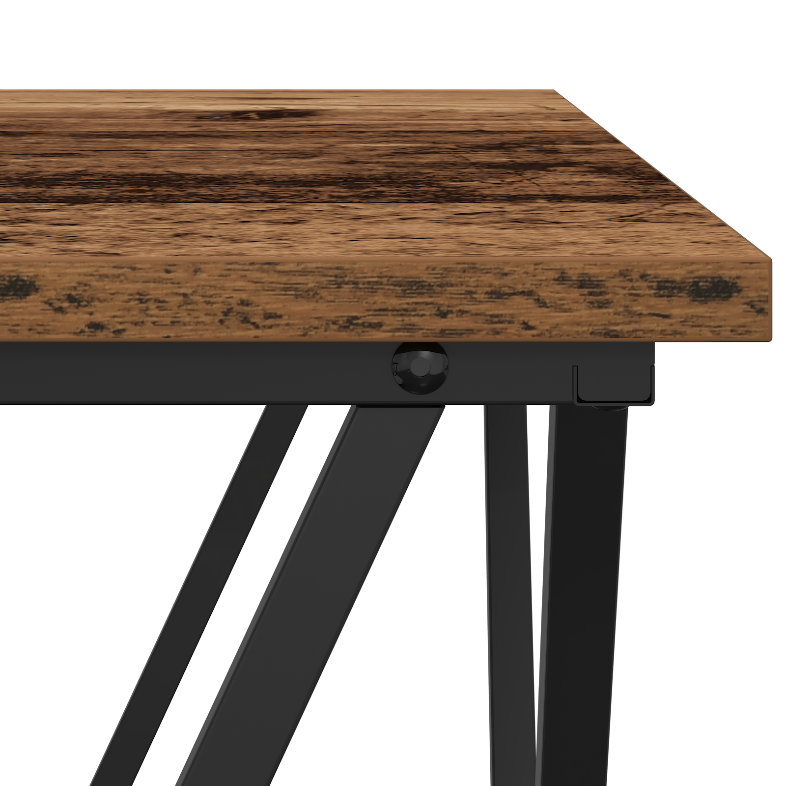Tables d'appoint vidaXL 3 pcs en vieux bois en bois reconstitué XIOS