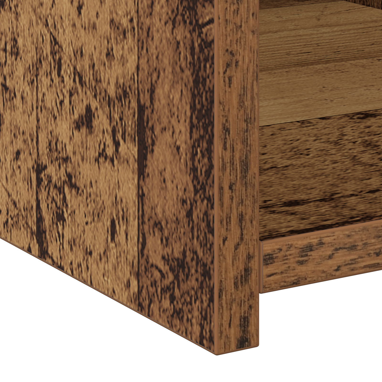 Highboard en bois ancien 30x42,5x185 cm en bois stratifié