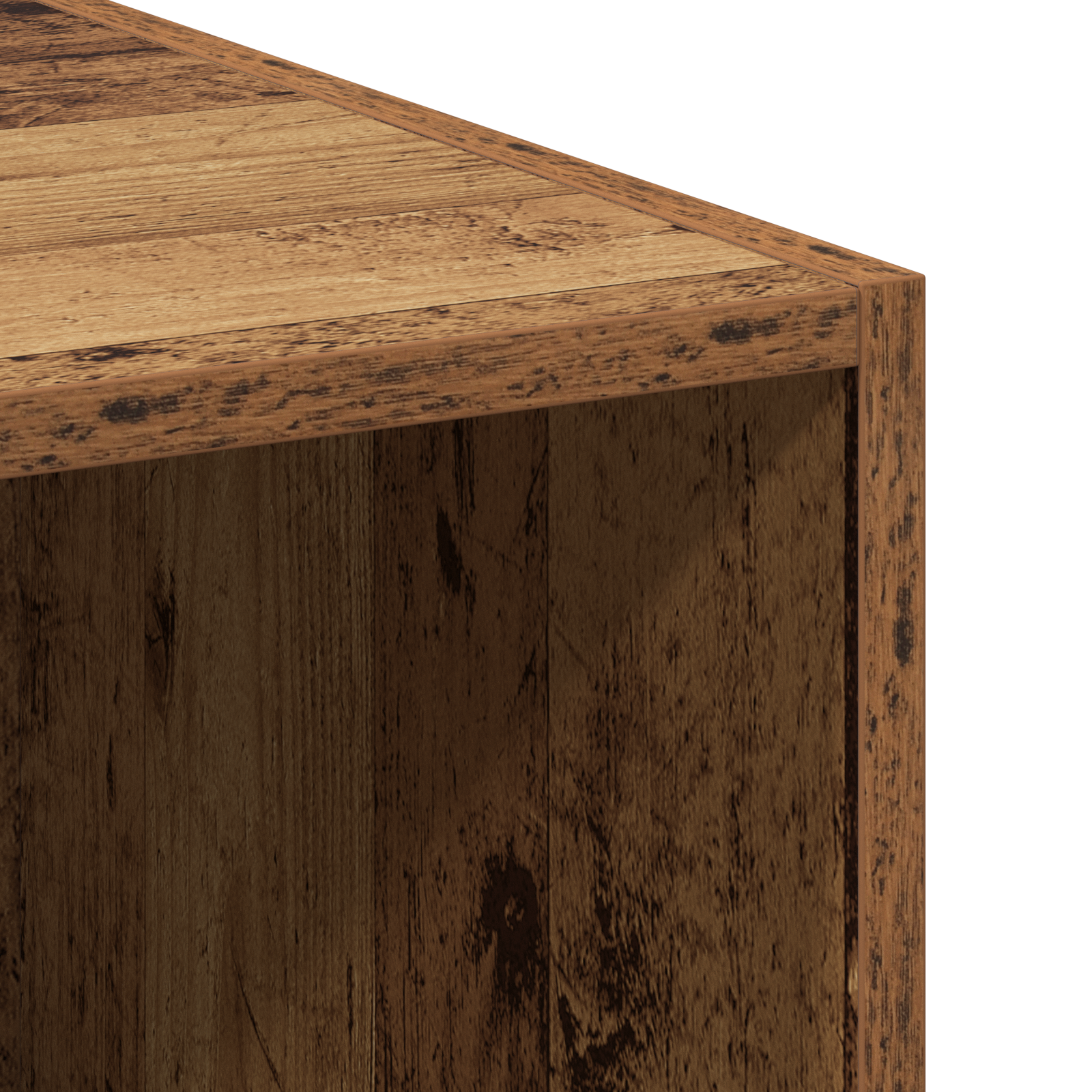 Highboard en bois ancien 30x42,5x185 cm en bois stratifié