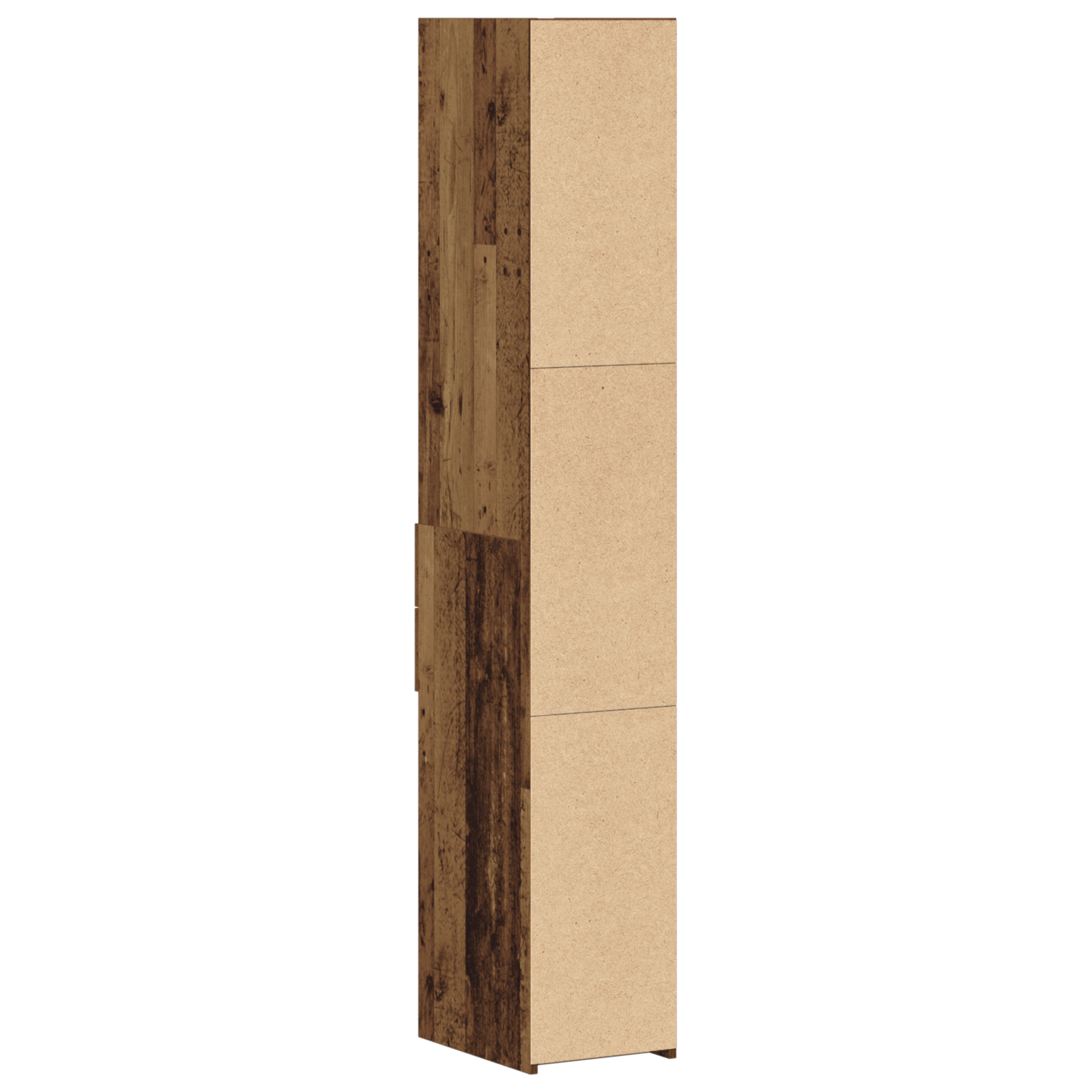 Highboard en bois ancien 30x42,5x185 cm en bois stratifié