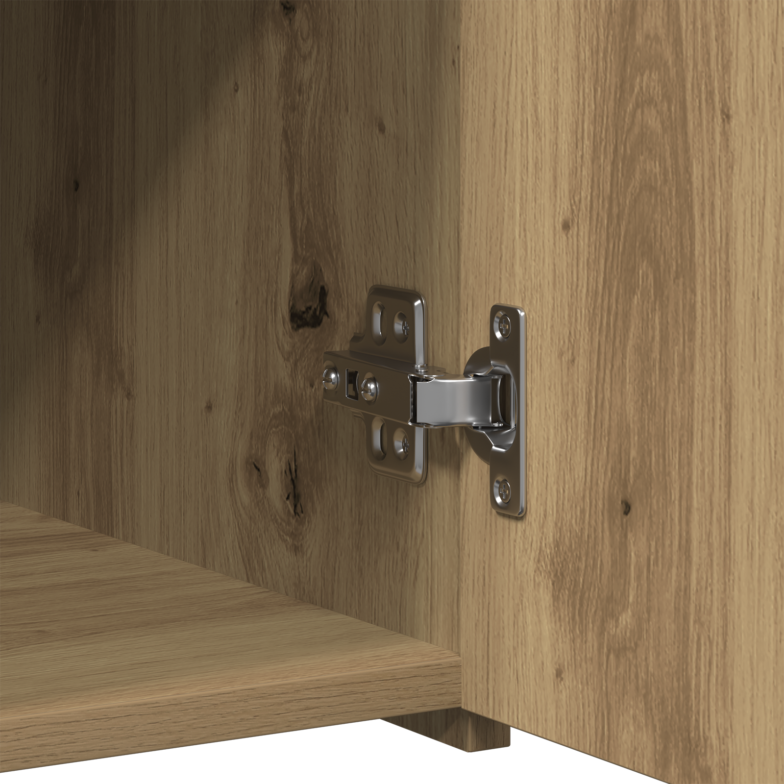 Buffet vidaXL Artisan Chêne 30x42,5x93 cm Bois d'ingénierie