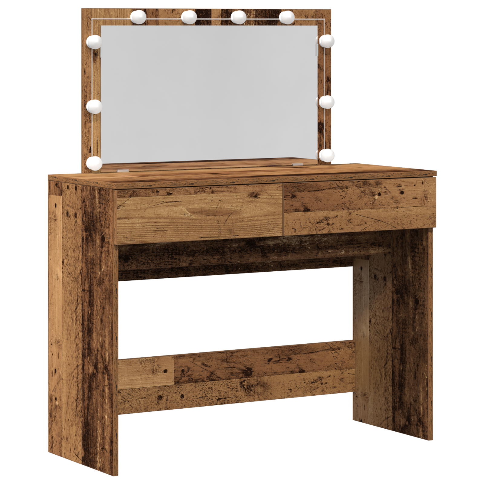 Coiffeuse Bois Ancien 100 x 40 x 120 cm Bois d'ingénierie - XIOS