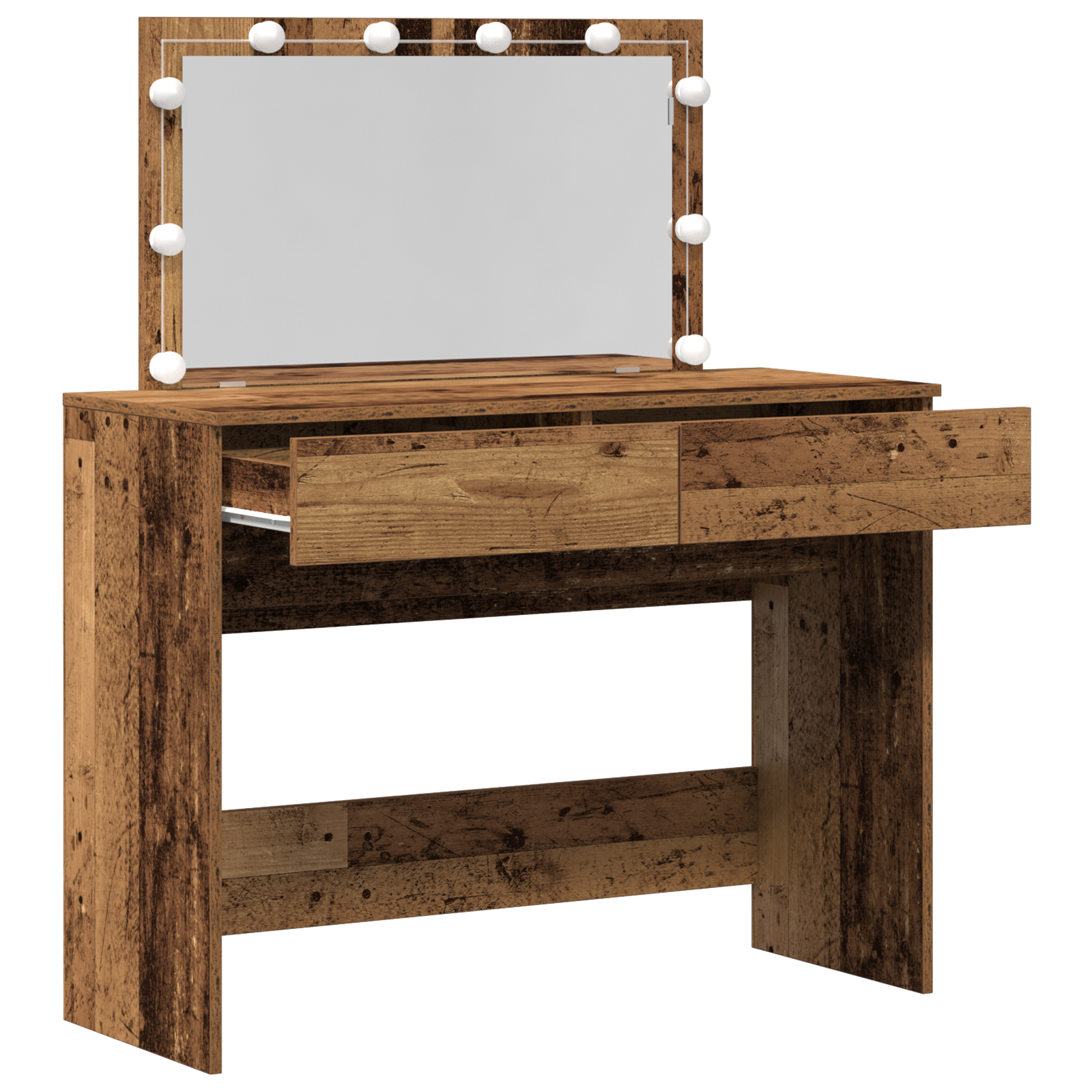 Coiffeuse Bois Ancien 100 x 40 x 120 cm Bois d'ingénierie - XIOS