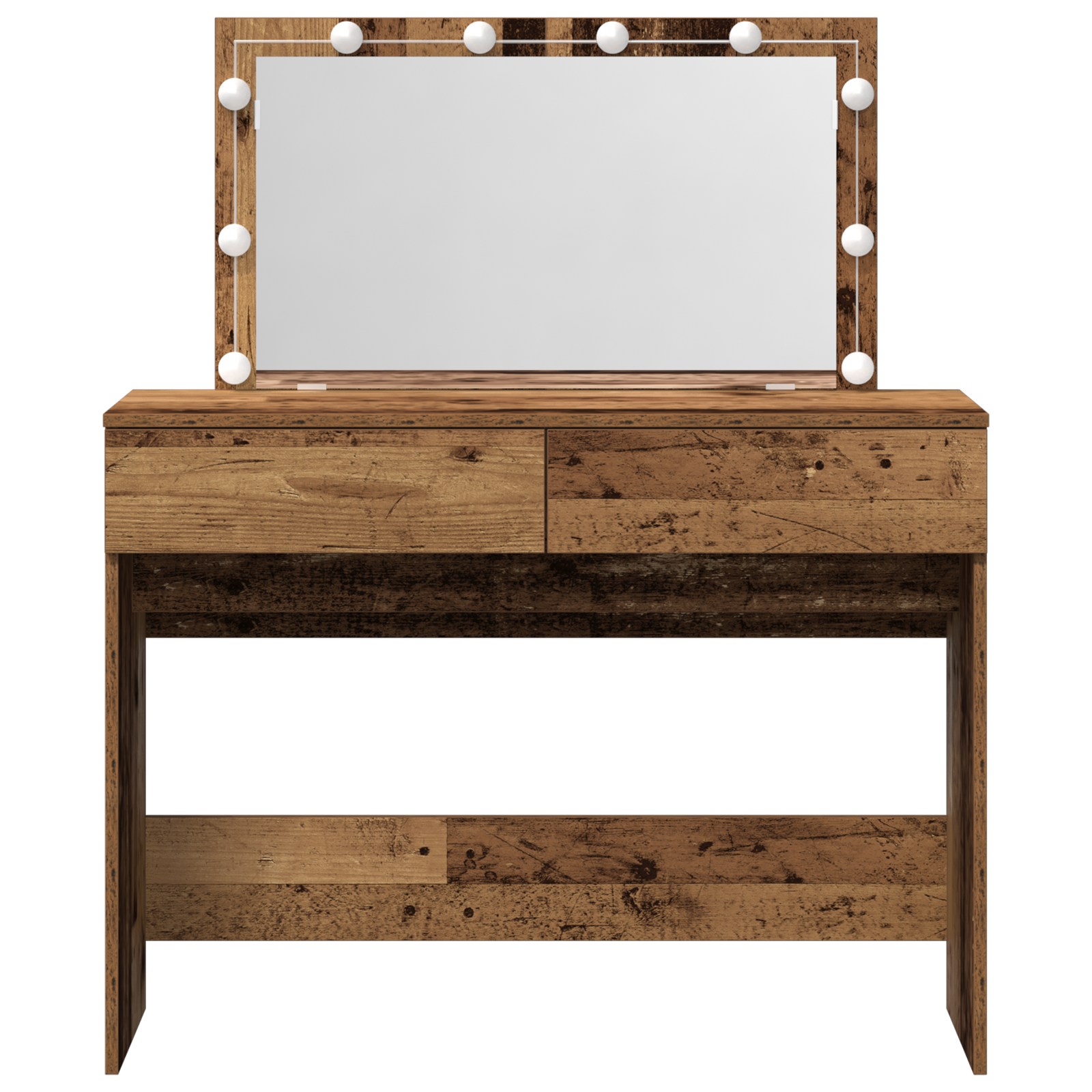 Coiffeuse Bois Ancien 100 x 40 x 120 cm Bois d'ingénierie - XIOS