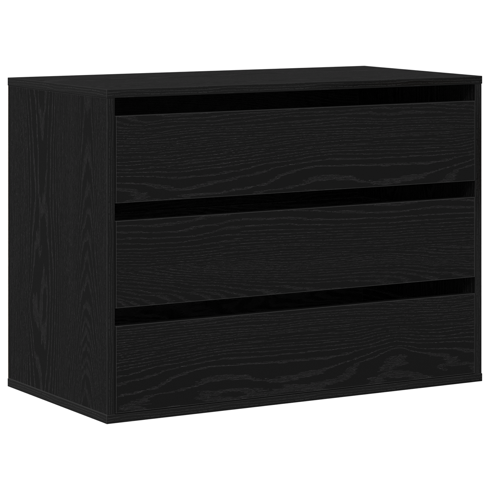 Armoire à tiroirs Noir 80 x 41 x 58 cm Bois d'ingénierie - XIOS