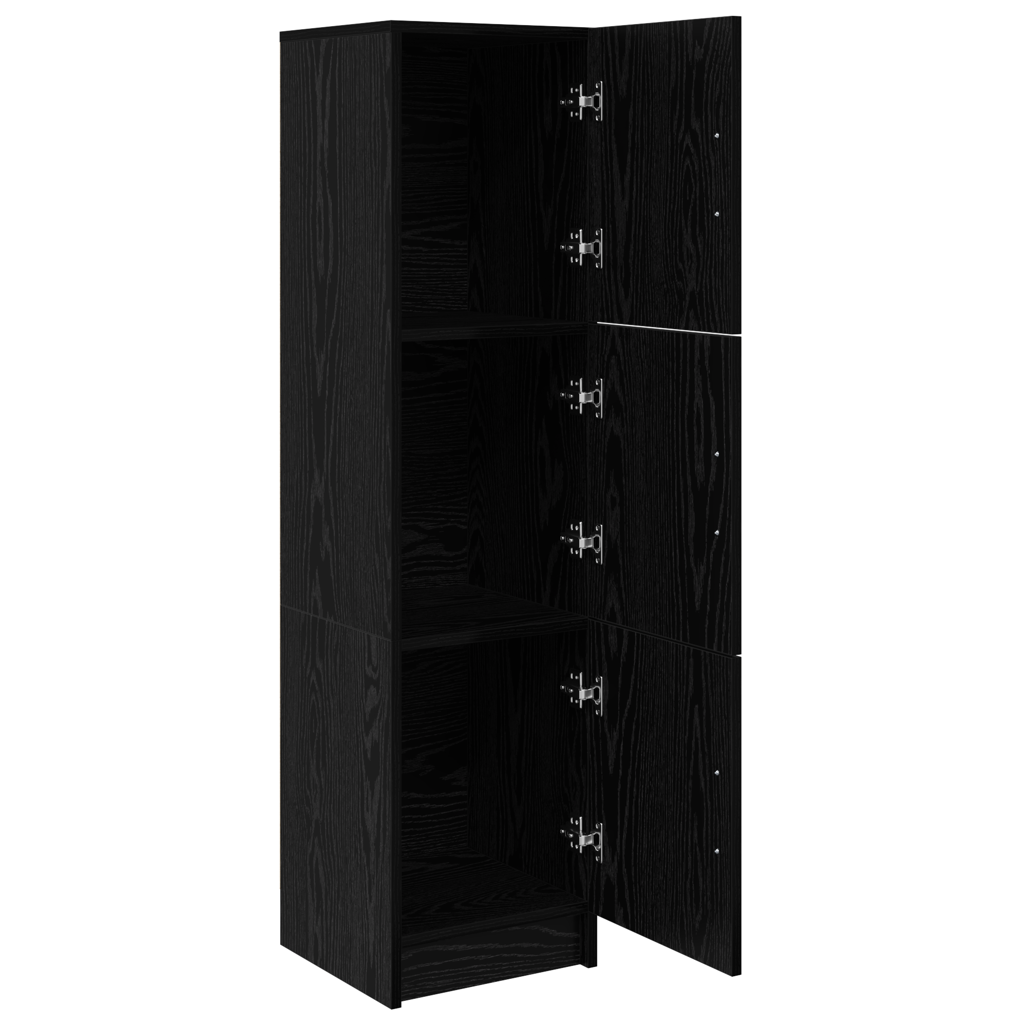 Meuble de Rangement Chêne noir 31,5 x 32 x 124 cm - XIOS