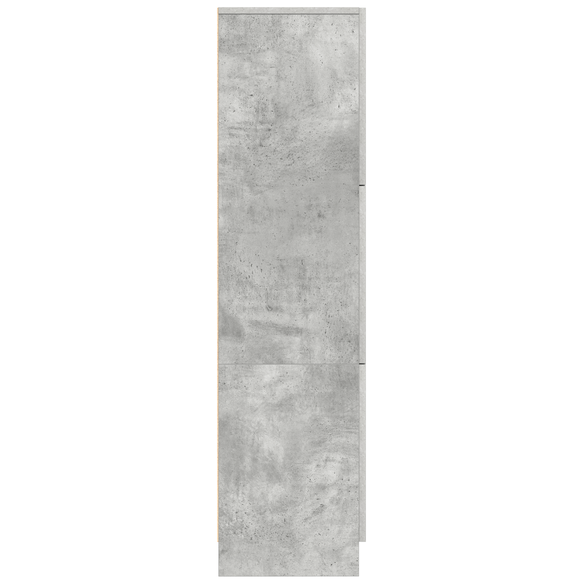 Meuble de Rangement Gris béton 31,5 x 32 x 124 cm
