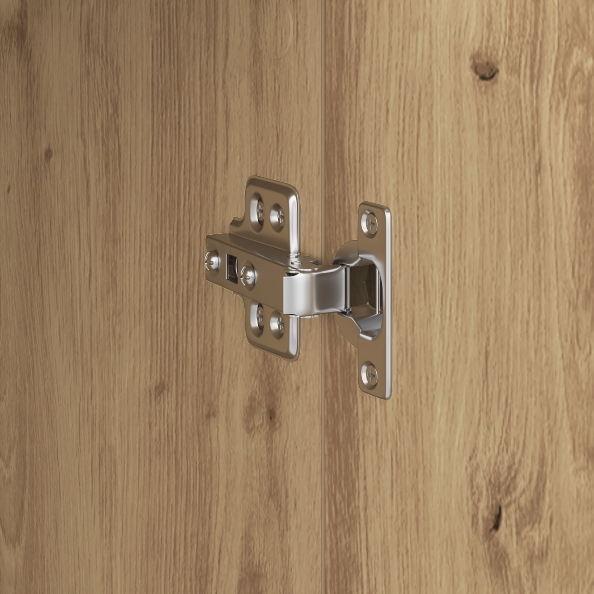 Meuble de Rangement chêne artisanal 31,5 x 32 x 124 cm - XIOS