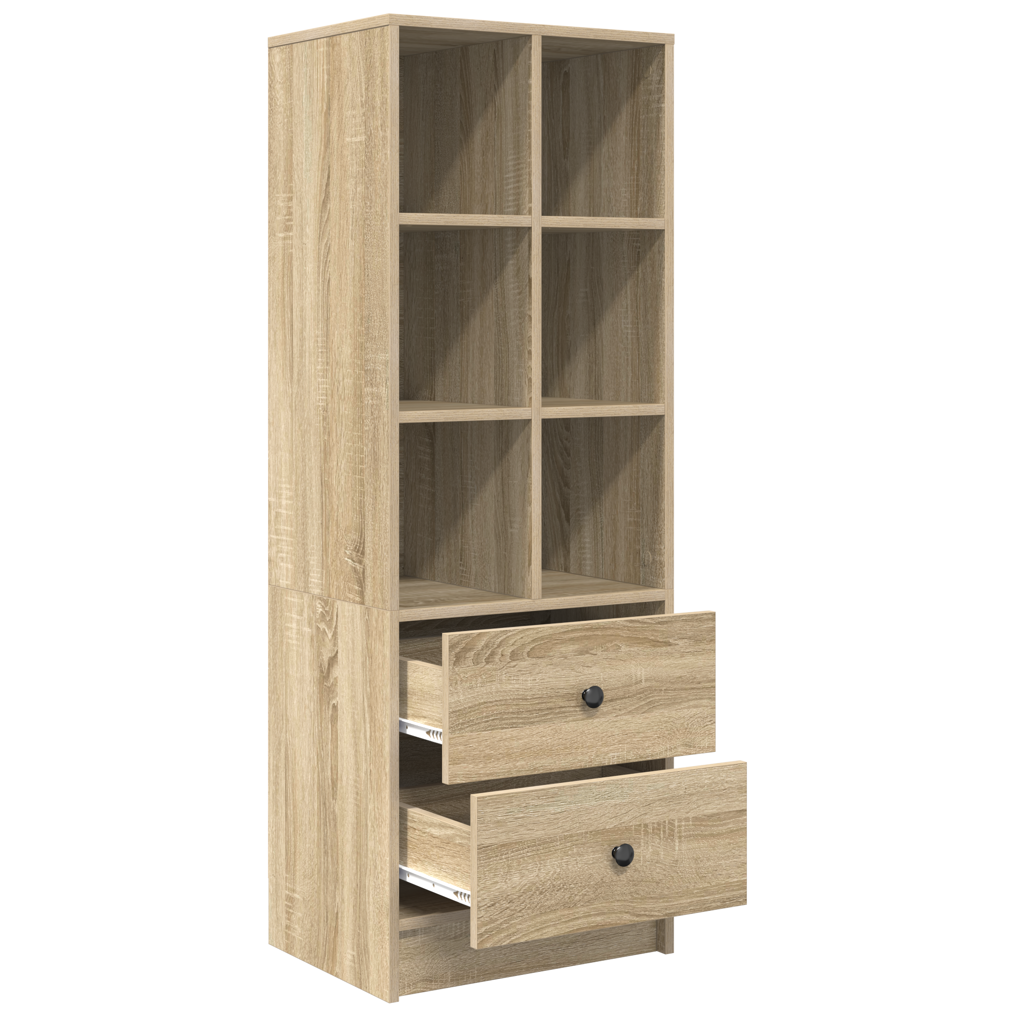 Haut Armoire avec tiroir Chêne Sonoma 45,5 x 34 x 127 cm - XIOS