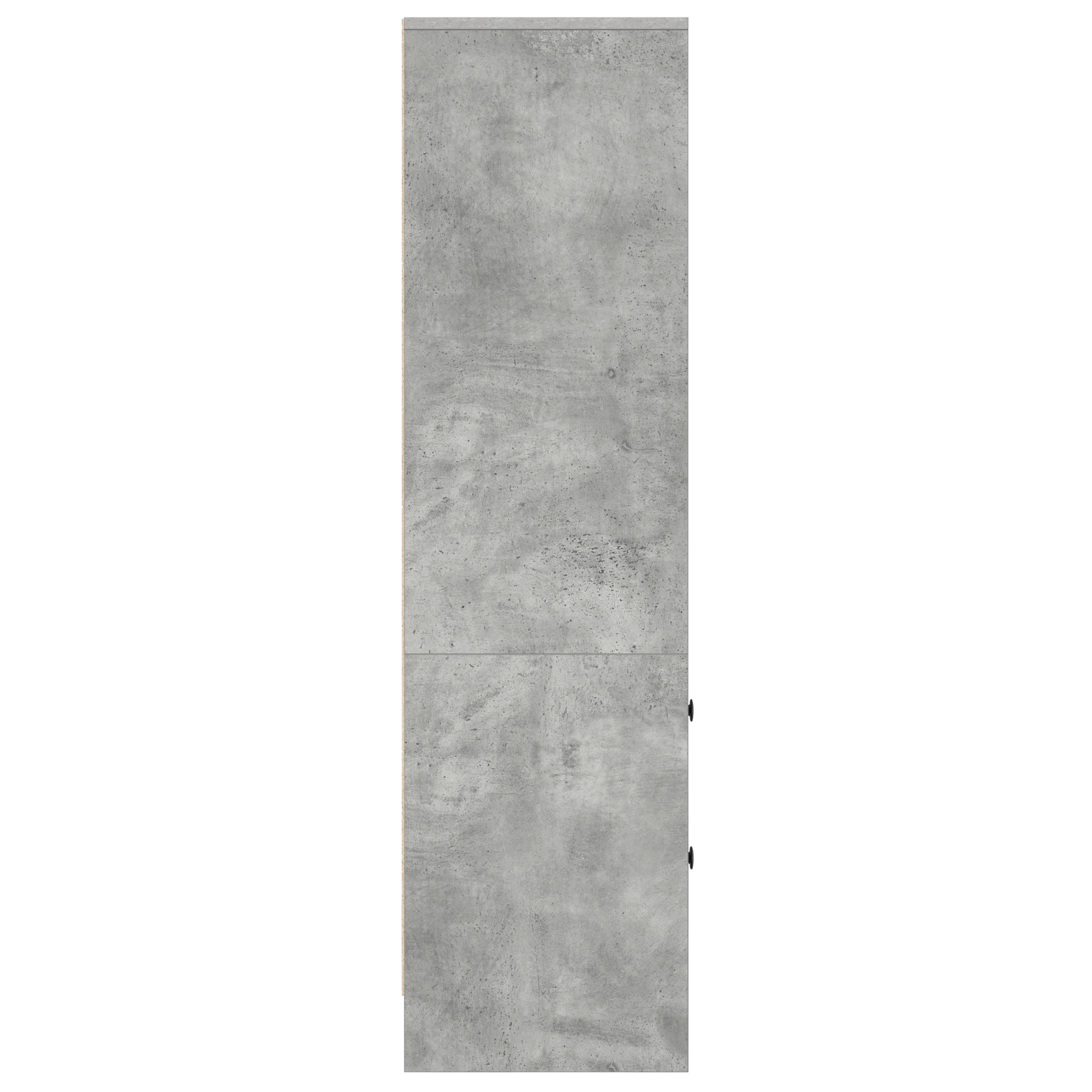 Haut Armoire avec tiroir Gris béton 45,5 x 34 x 127 cm - XIOS
