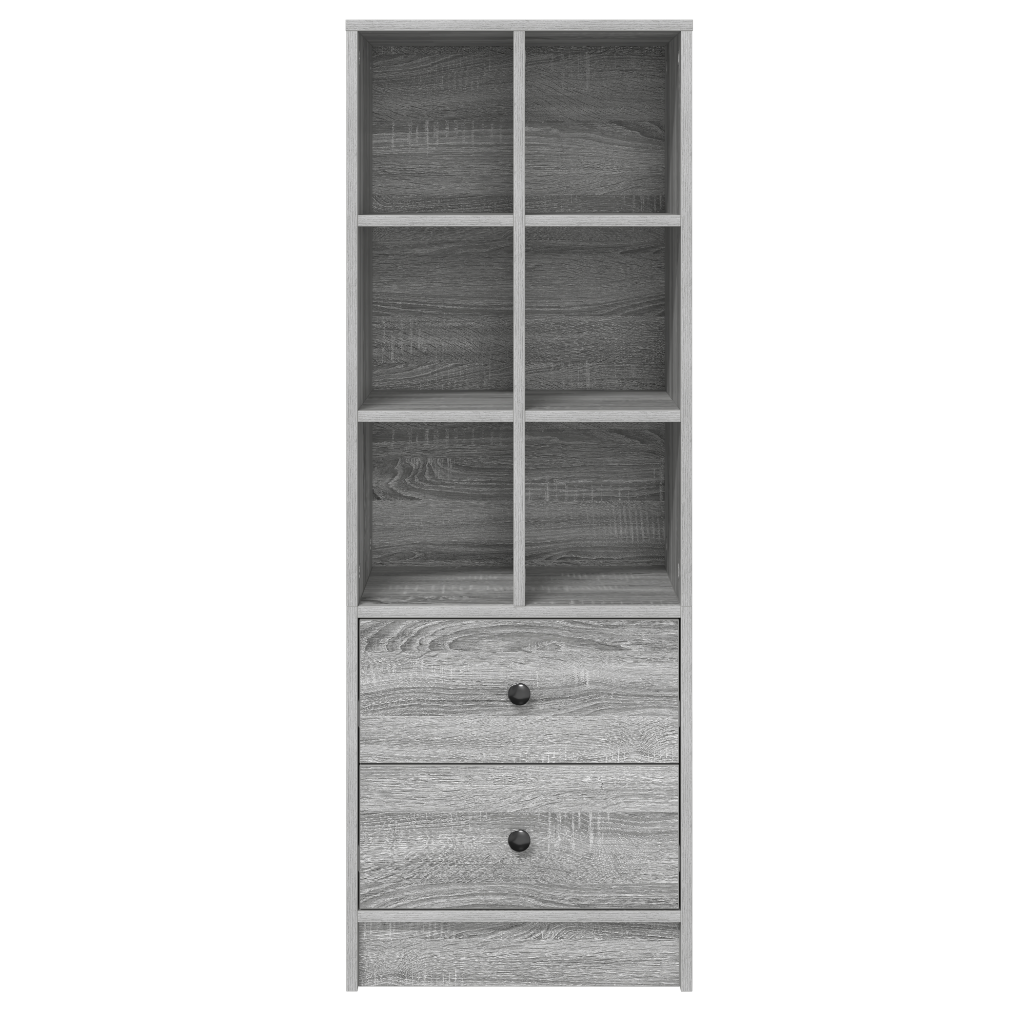 Haut Armoire avec tiroir Gris Sonoma 45,5 x 34 x 127 cm - XIOS