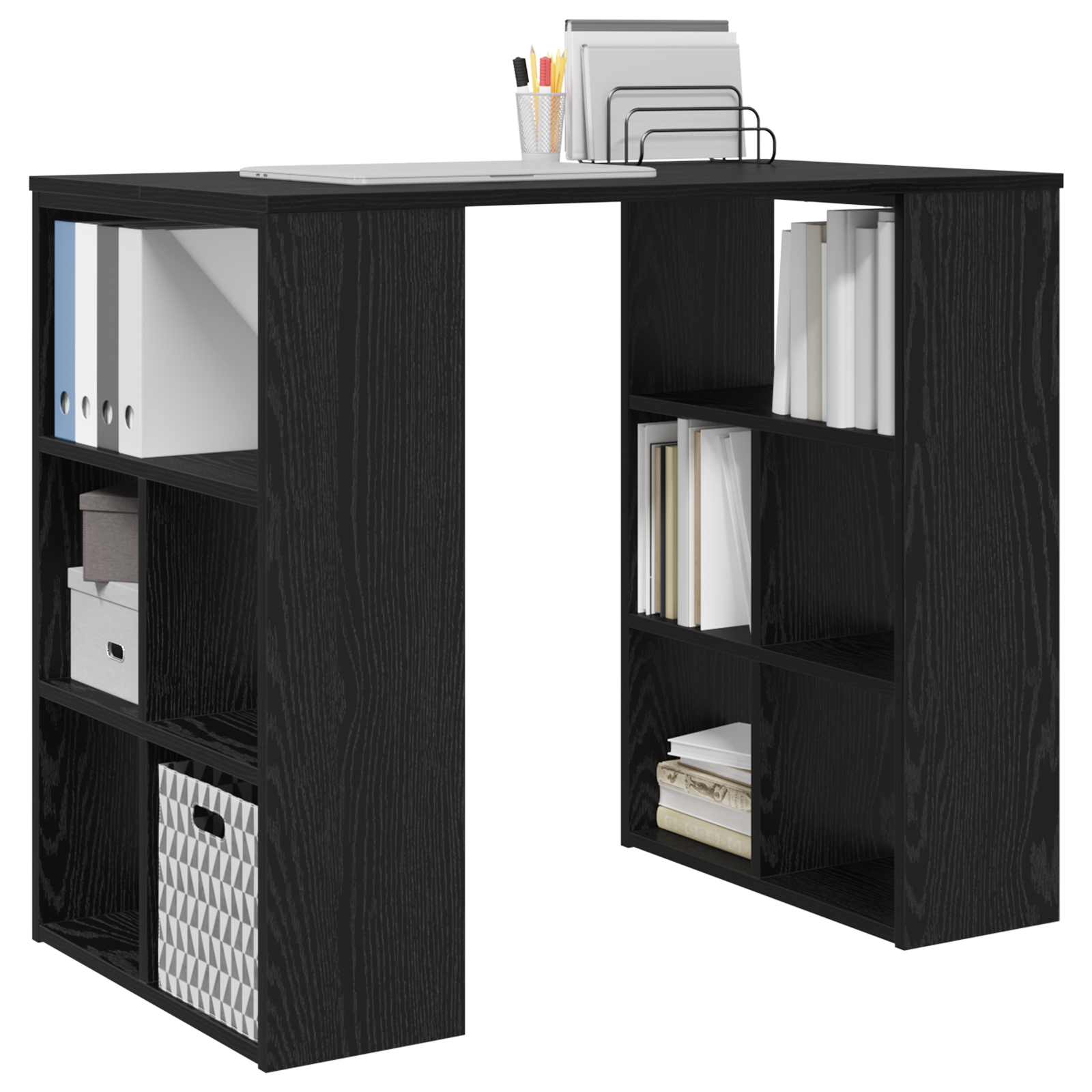 Bureau Chêne noir 90 x 50 x 75 cm Bois d'ingénierie - XIOS