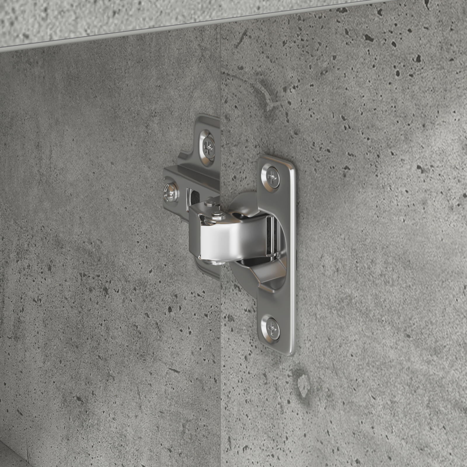 Meuble de rangement gris Gris béton