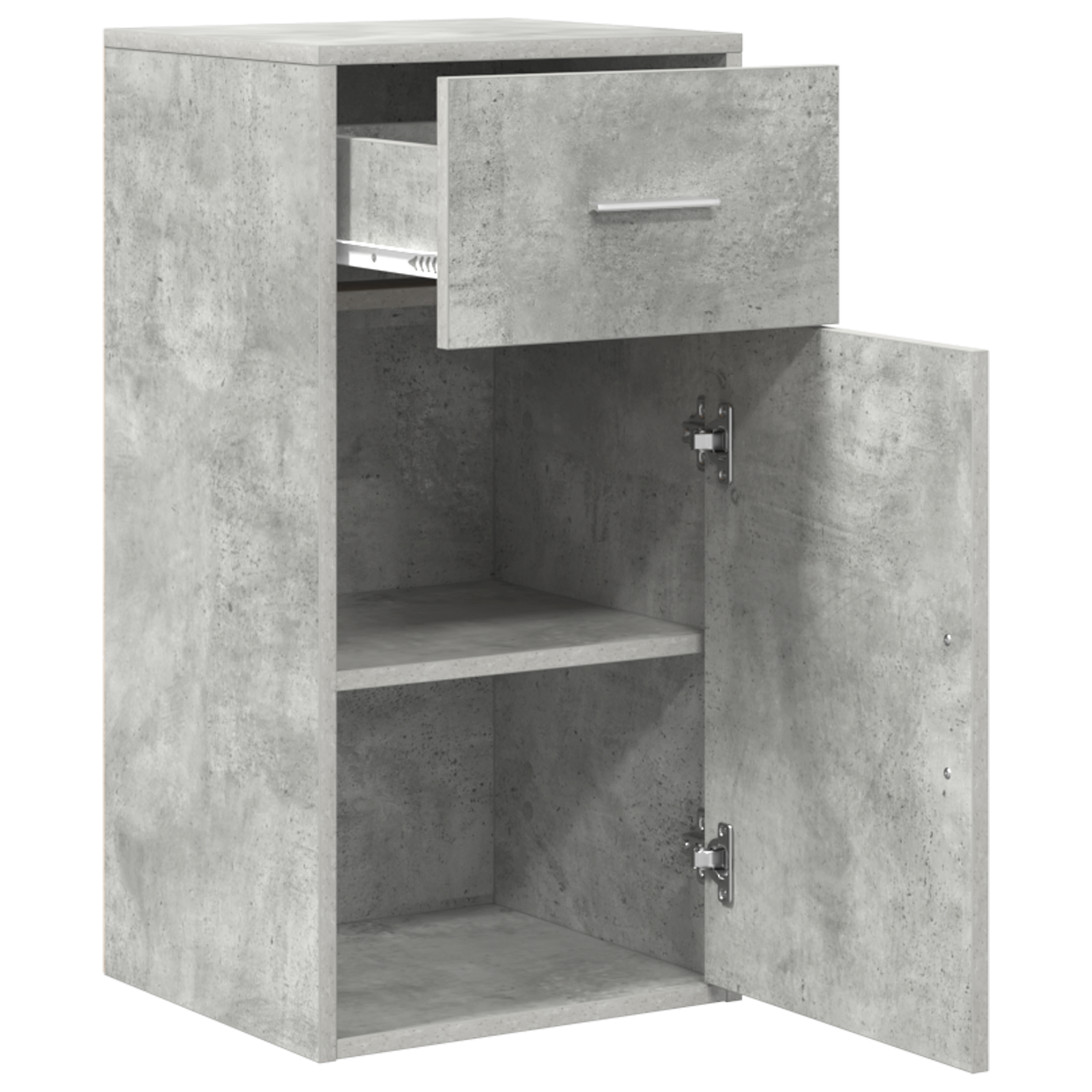 Meuble de rangement gris Gris béton
