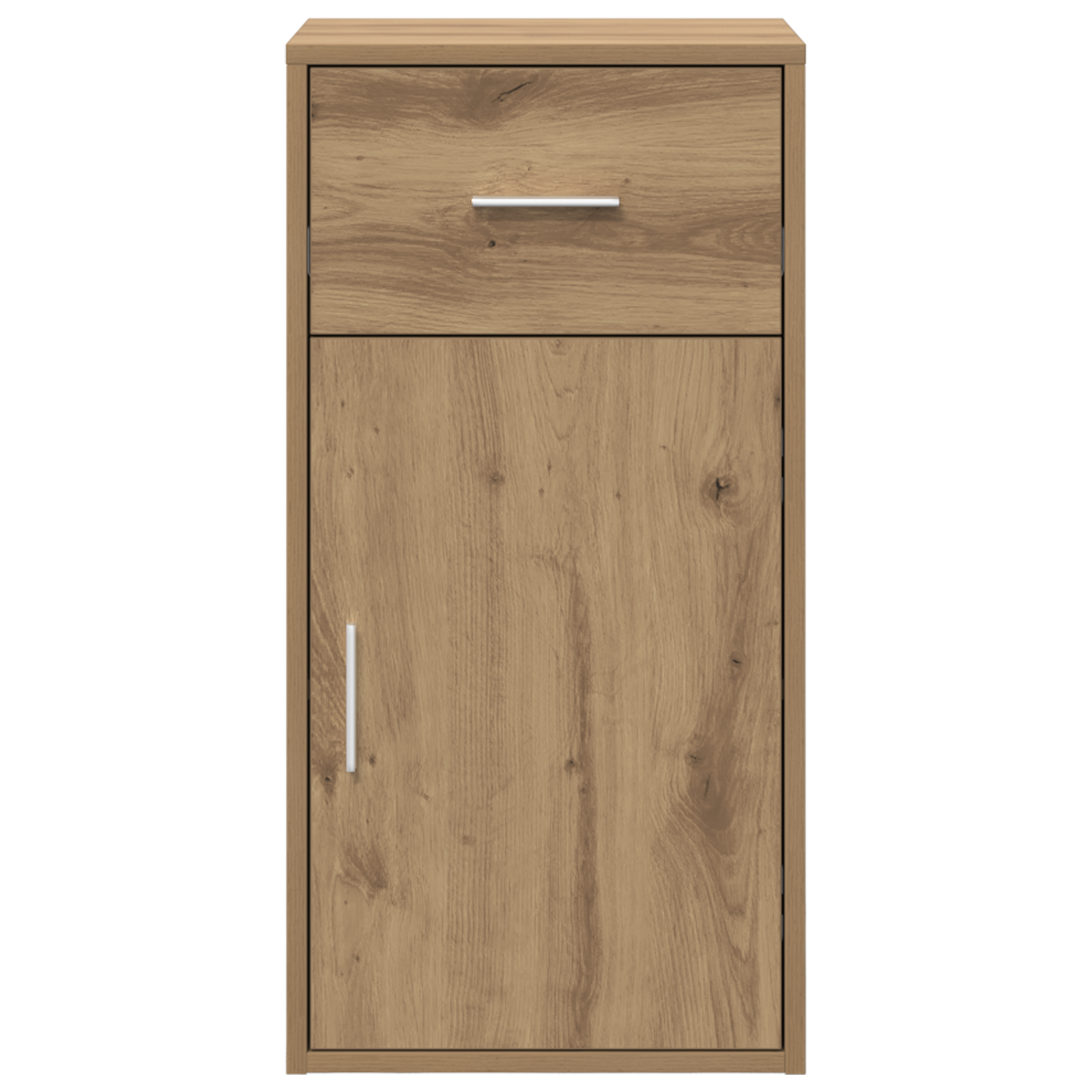 Cabinet de rangement en chêne Chêne fait main Bois d'ingénierie