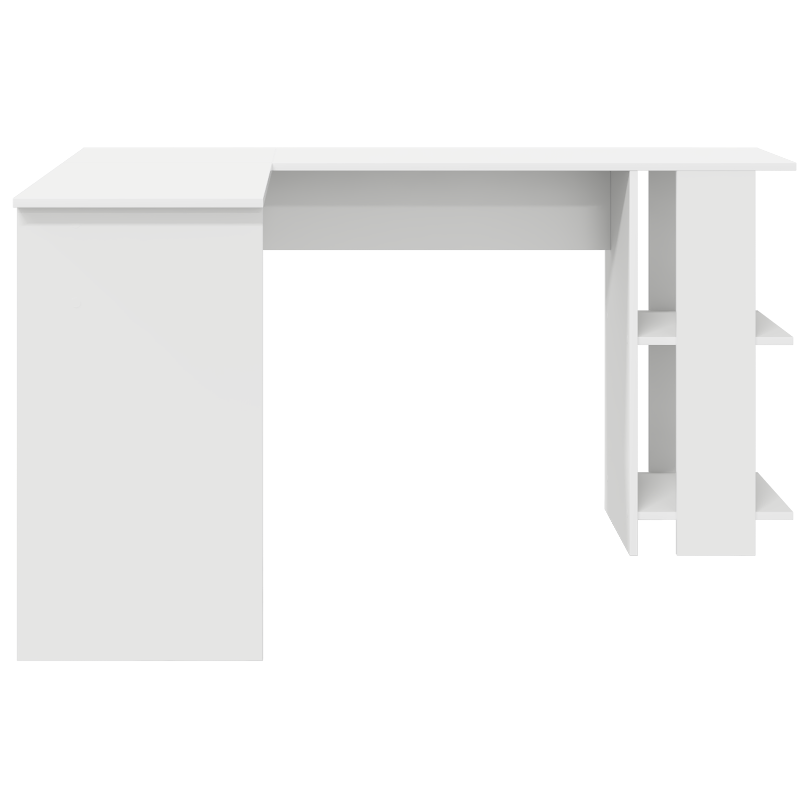 Bureau d'angle Blanc 140 x 113,5 x 75 cm Bois d'ingénierie - XIOS
