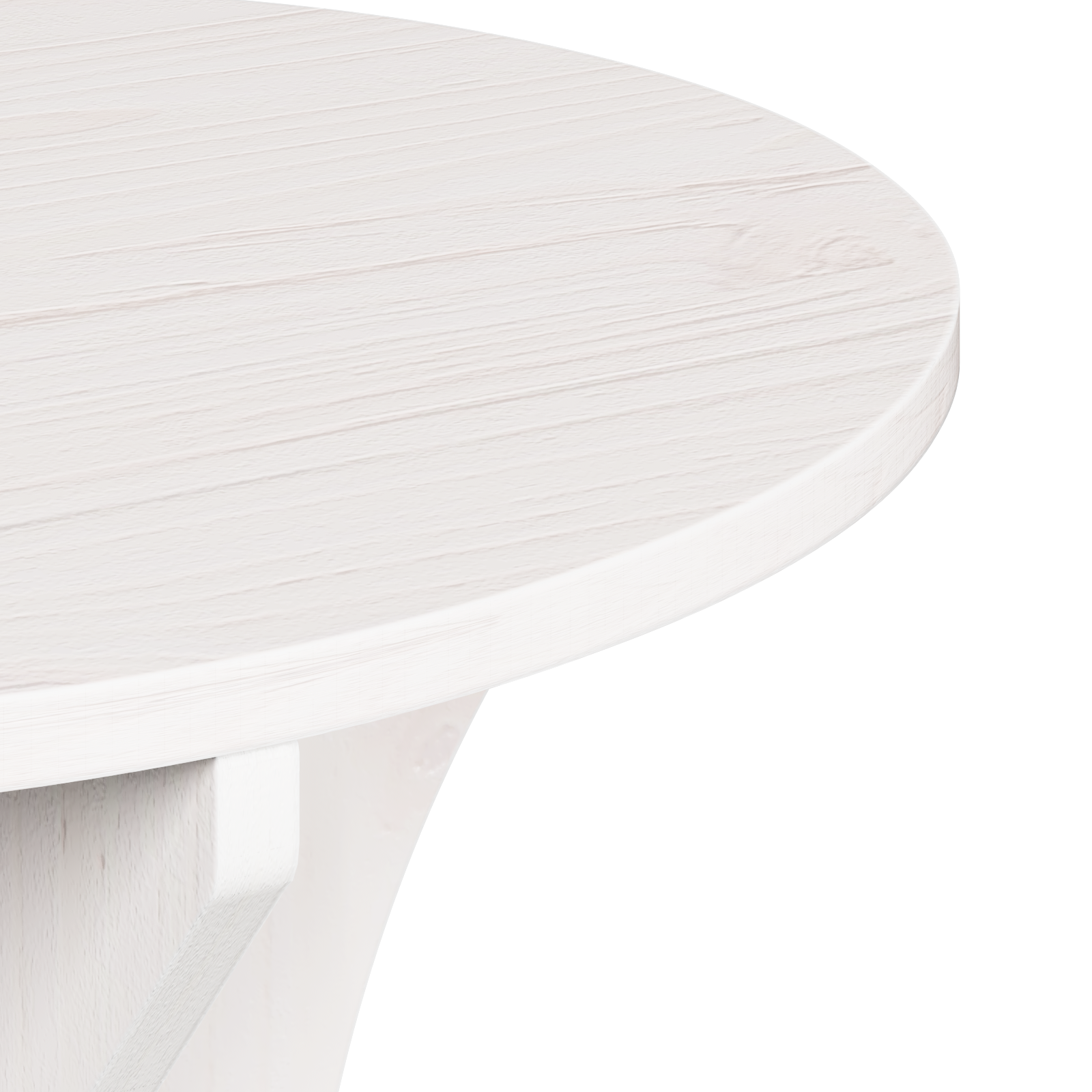 Table basse 3 pcs Blanc 46 x 46 x 47 cm Bois massif en pin - XIOS