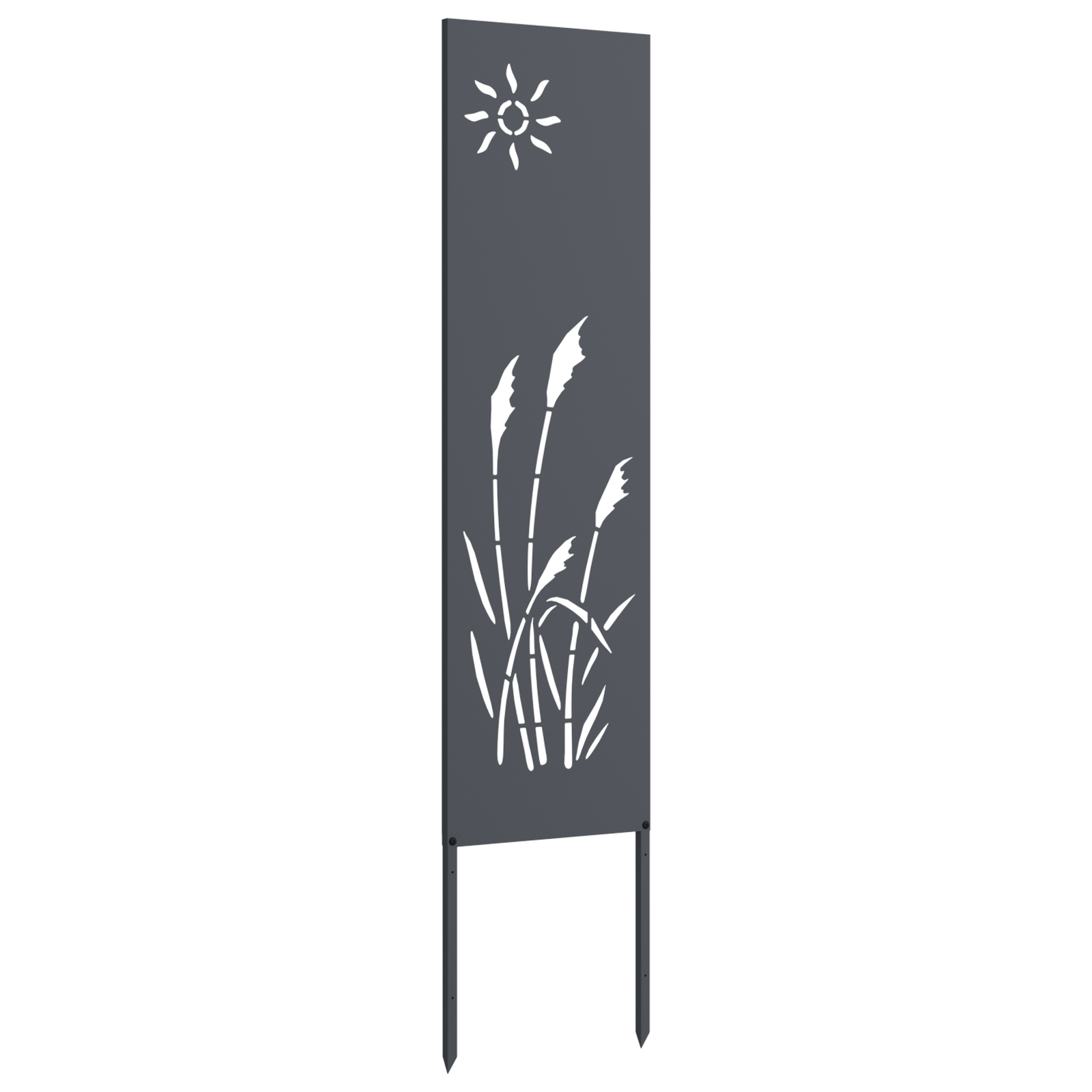 Panneau décoratif de jardin Autre Anthracite 32 x 140 cm - XIOS