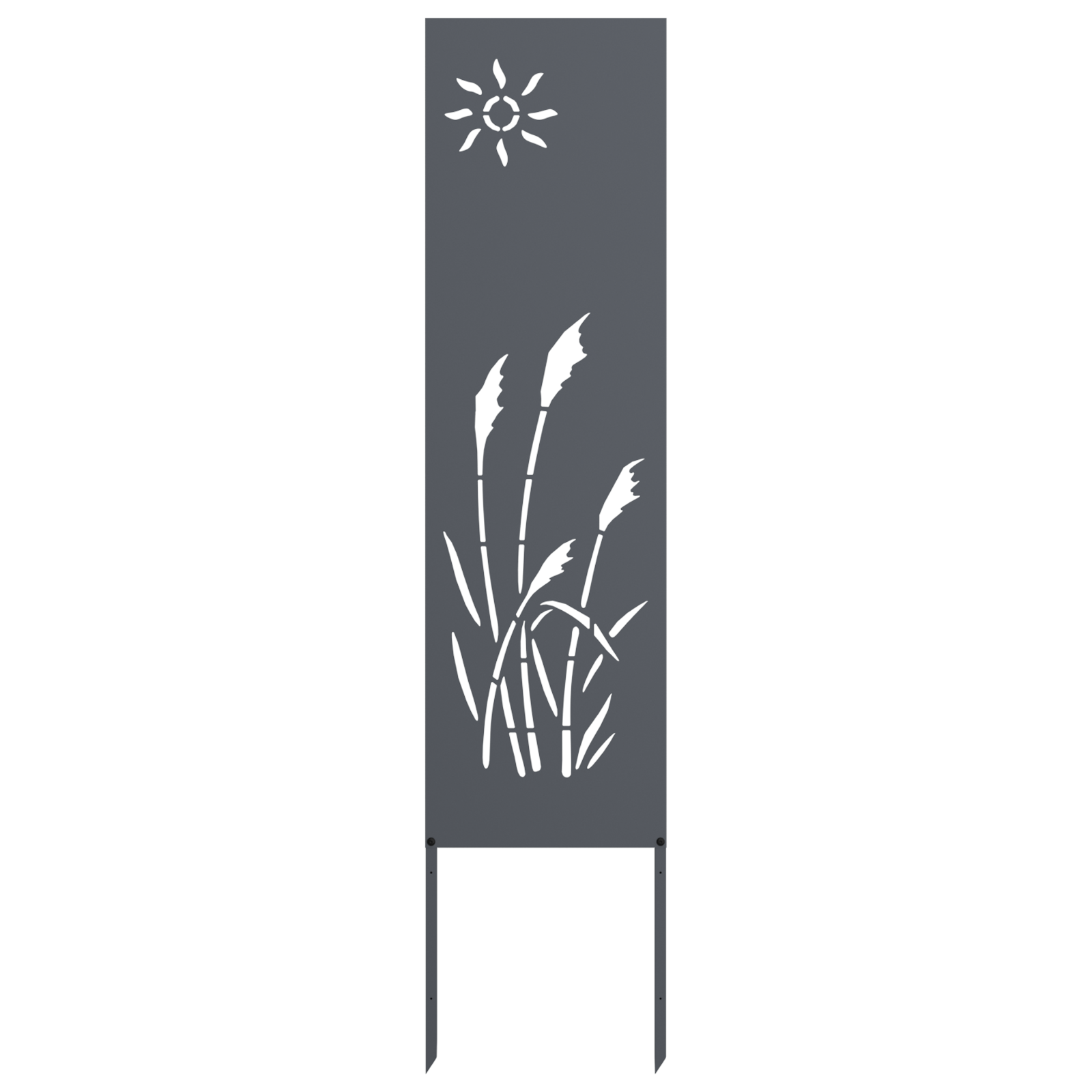 Panneau décoratif de jardin Autre Anthracite 32 x 140 cm - XIOS