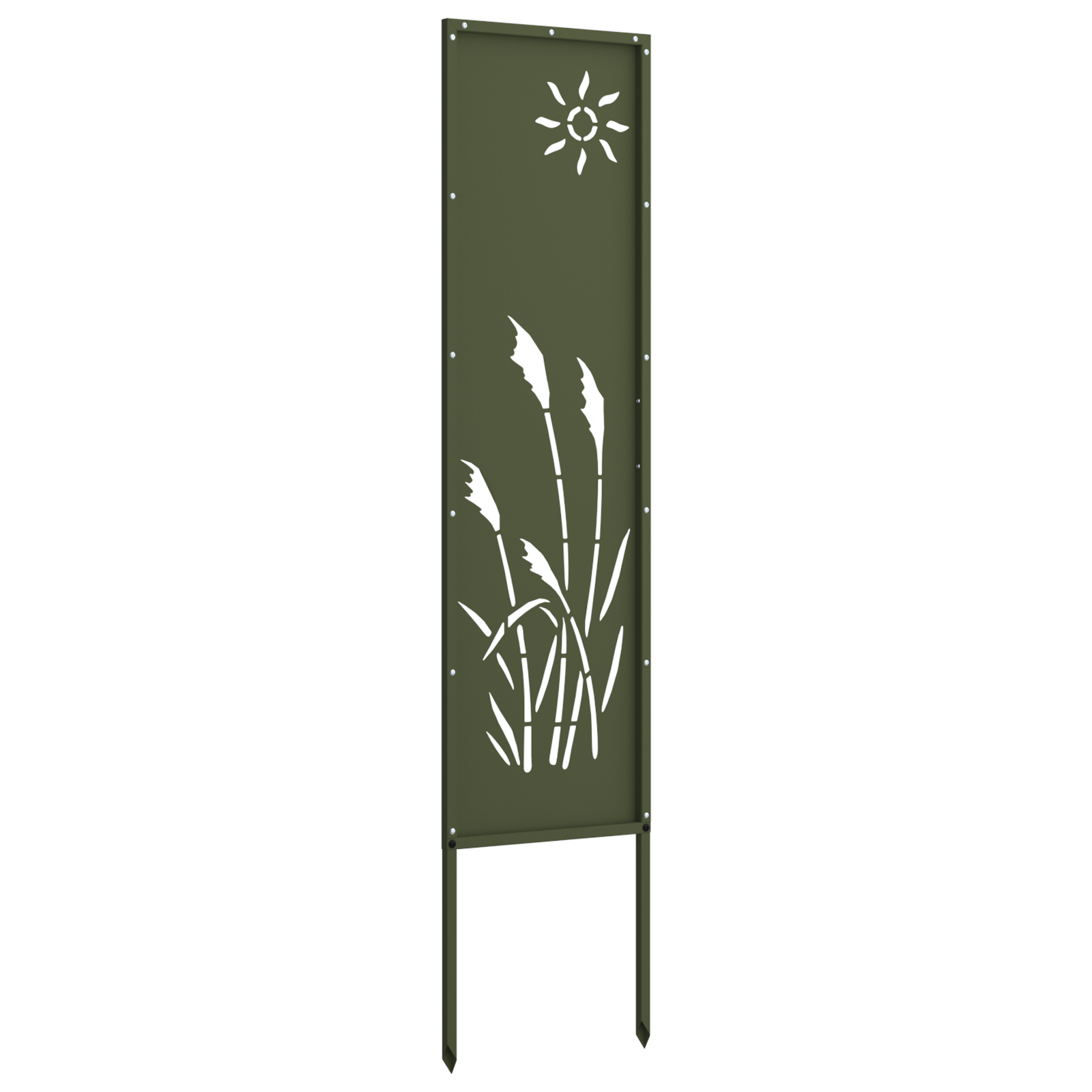 Panneau décoratif de jardin Autre Vert olive 32 x 140 cm - XIOS