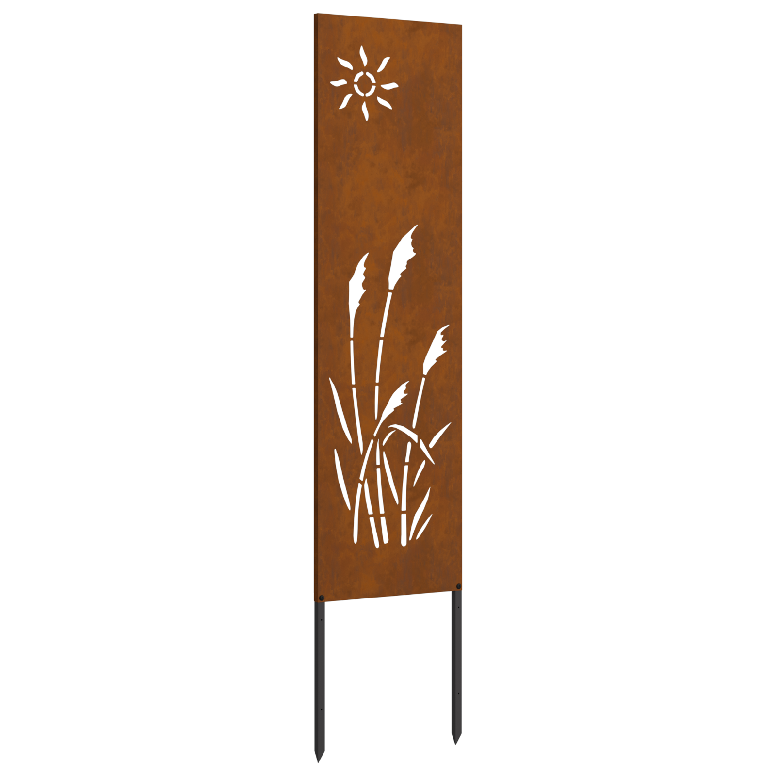 Panneau décoratif de jardin Autre Rouillé 32 x 140 cm - XIOS