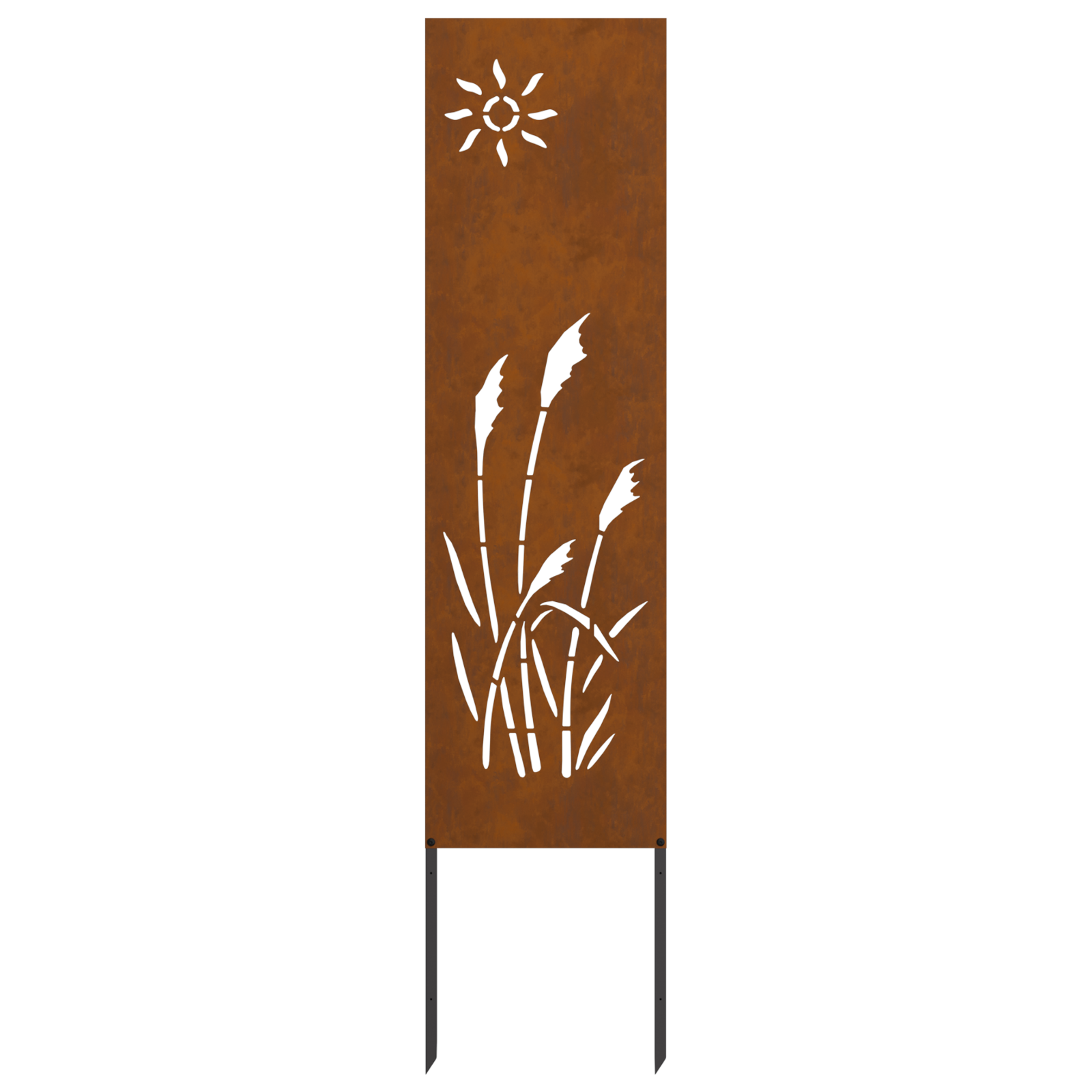 Panneau décoratif de jardin Autre Rouillé 32 x 140 cm - XIOS