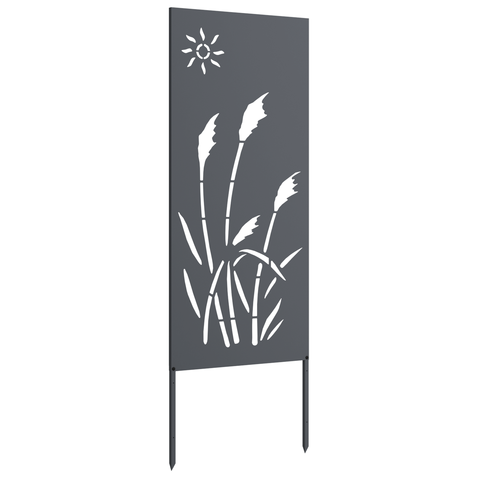 Panneau décoratif de jardin Autre Anthracite 50 x 140 cm - XIOS