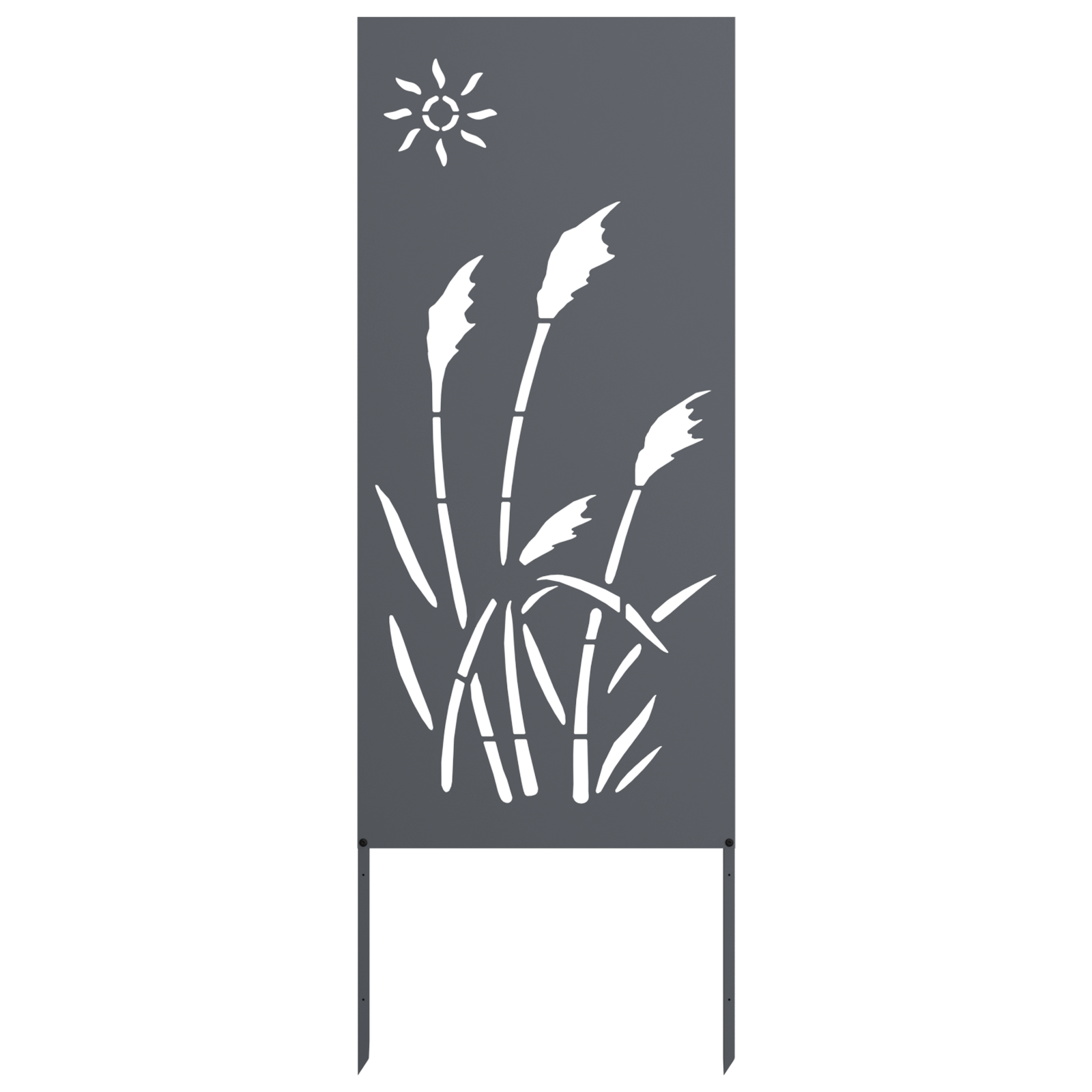 Panneau décoratif de jardin Autre Anthracite 50 x 140 cm - XIOS
