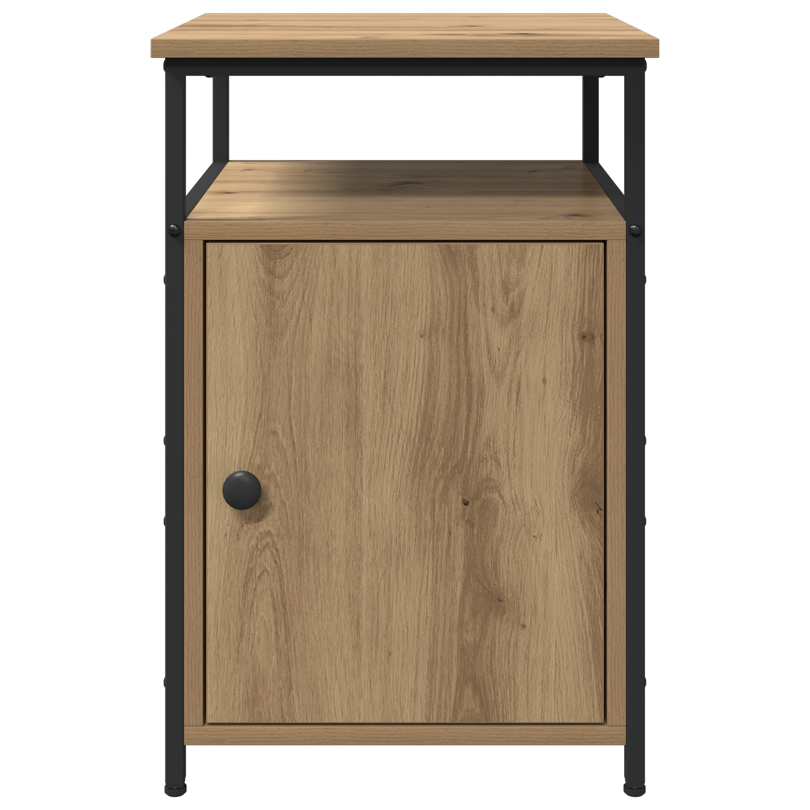 Cabinet de chevet 2 pcs chêne artisanal Bois d'ingénierie - XIOS