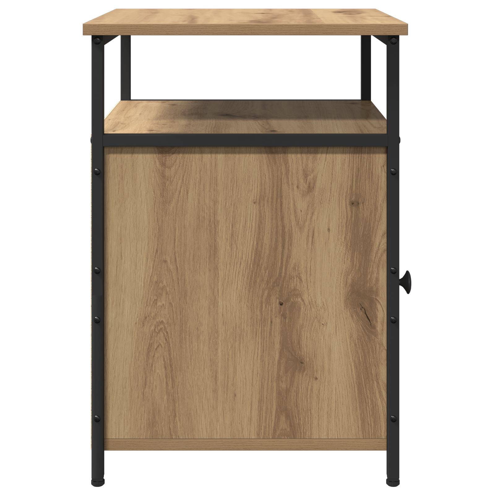 Cabinet de chevet 2 pcs chêne artisanal Bois d'ingénierie - XIOS