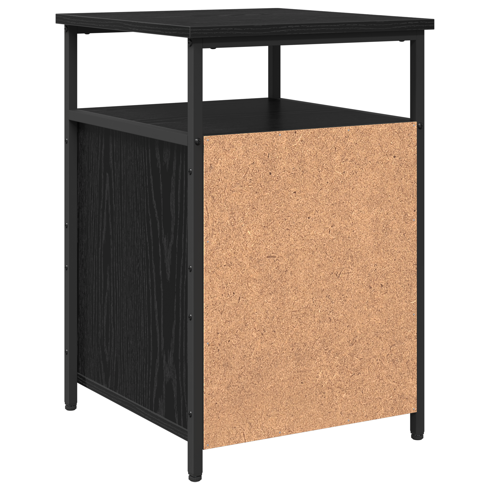 Cabinet de chevet 2 pcs Chêne noir Bois d'ingénierie - XIOS