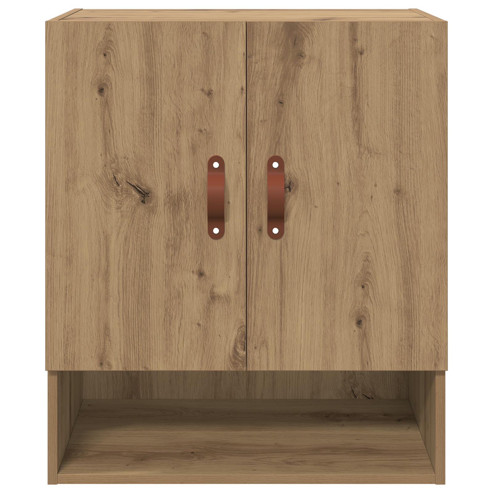 Meuble mural chêne artisanal 60 x 31 x 70 cm Bois d'ingénierie