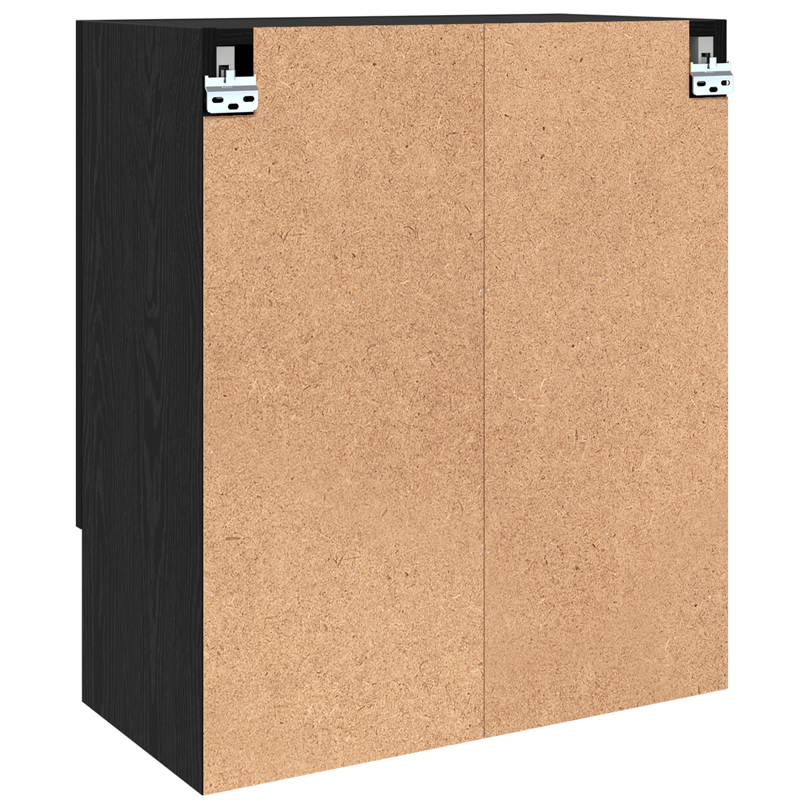 Meuble mural Chêne noir 60 x 31 x 70 cm Bois d'ingénierie