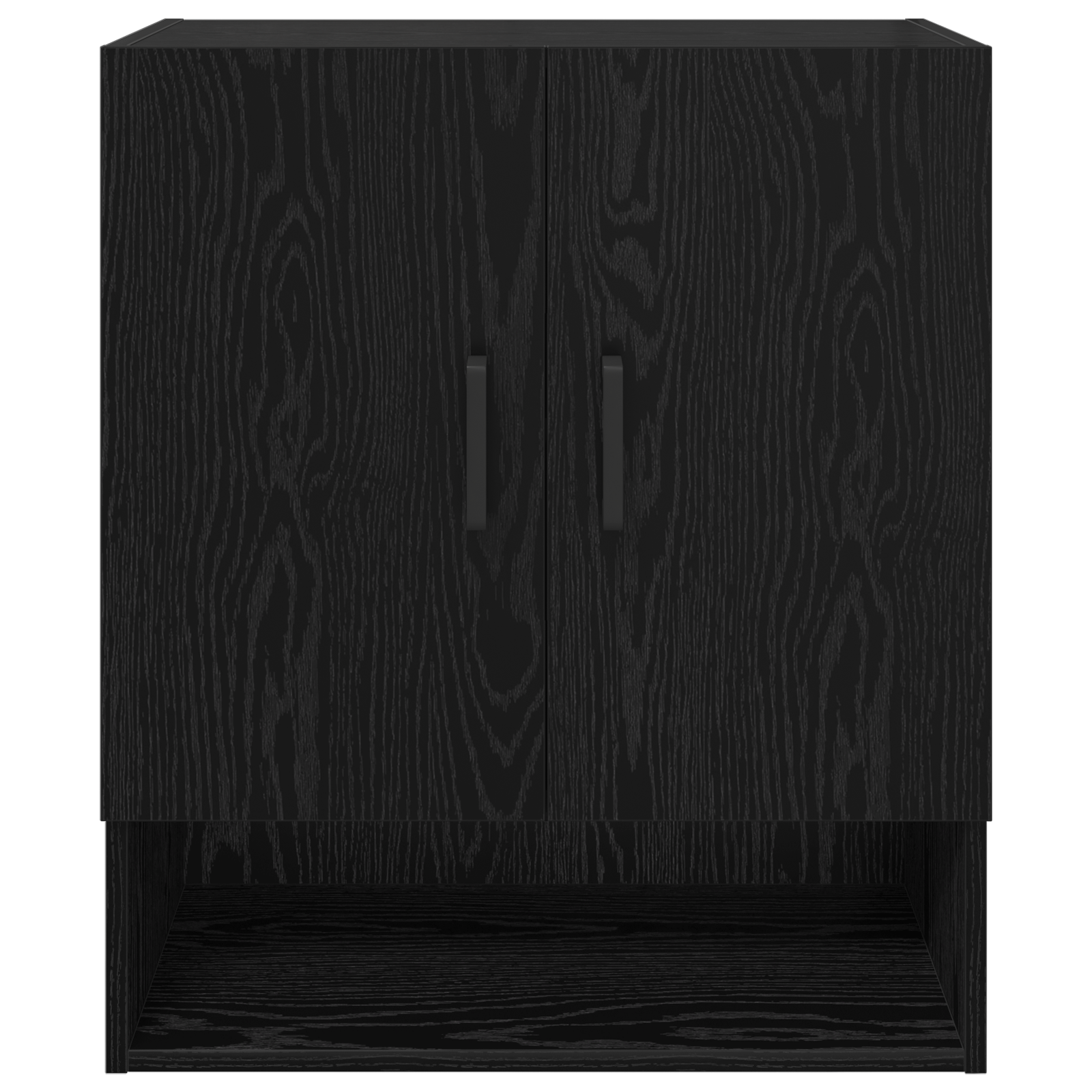 Meuble mural Chêne noir 60 x 31 x 70 cm Bois d'ingénierie