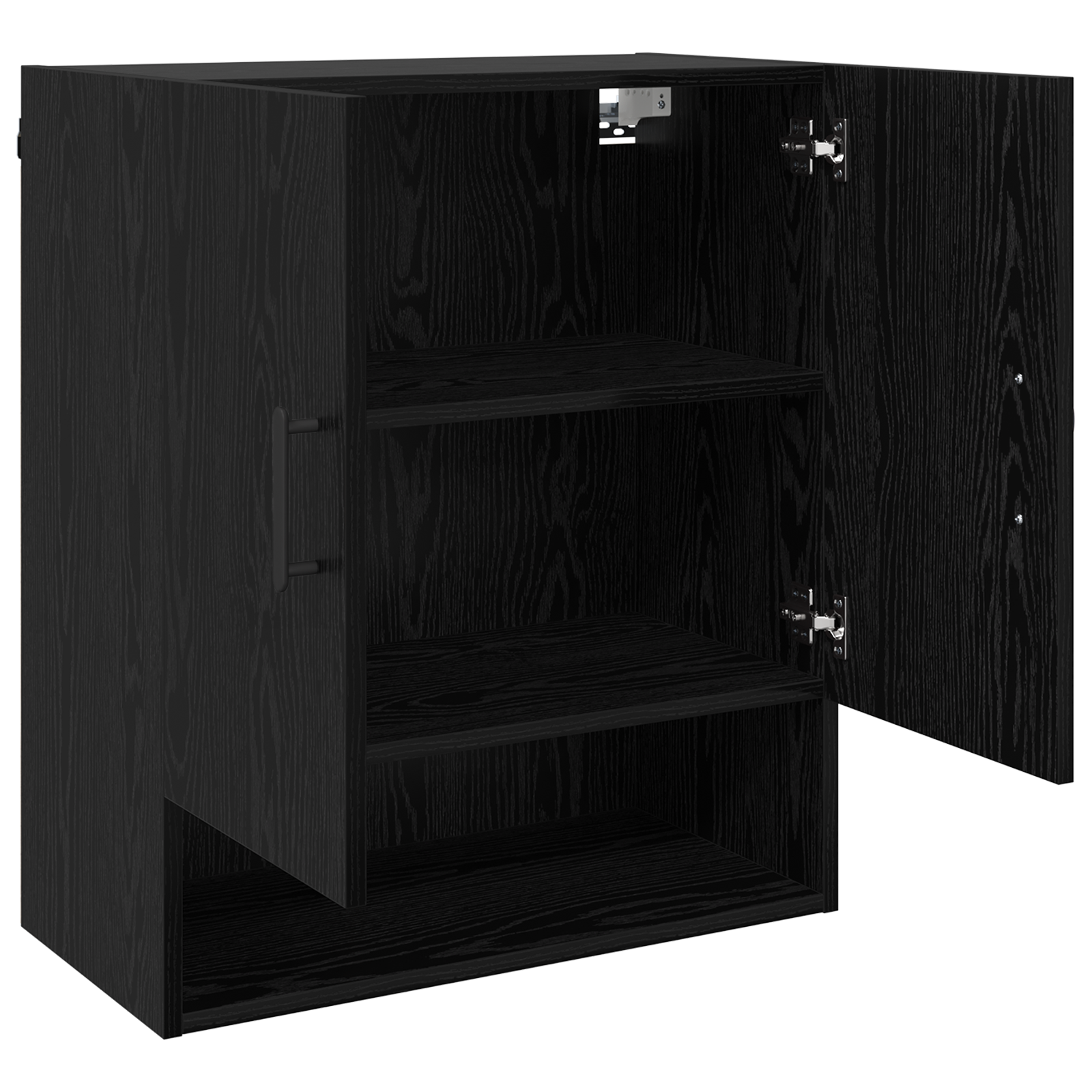 Meuble mural Chêne noir 60 x 31 x 70 cm Bois d'ingénierie