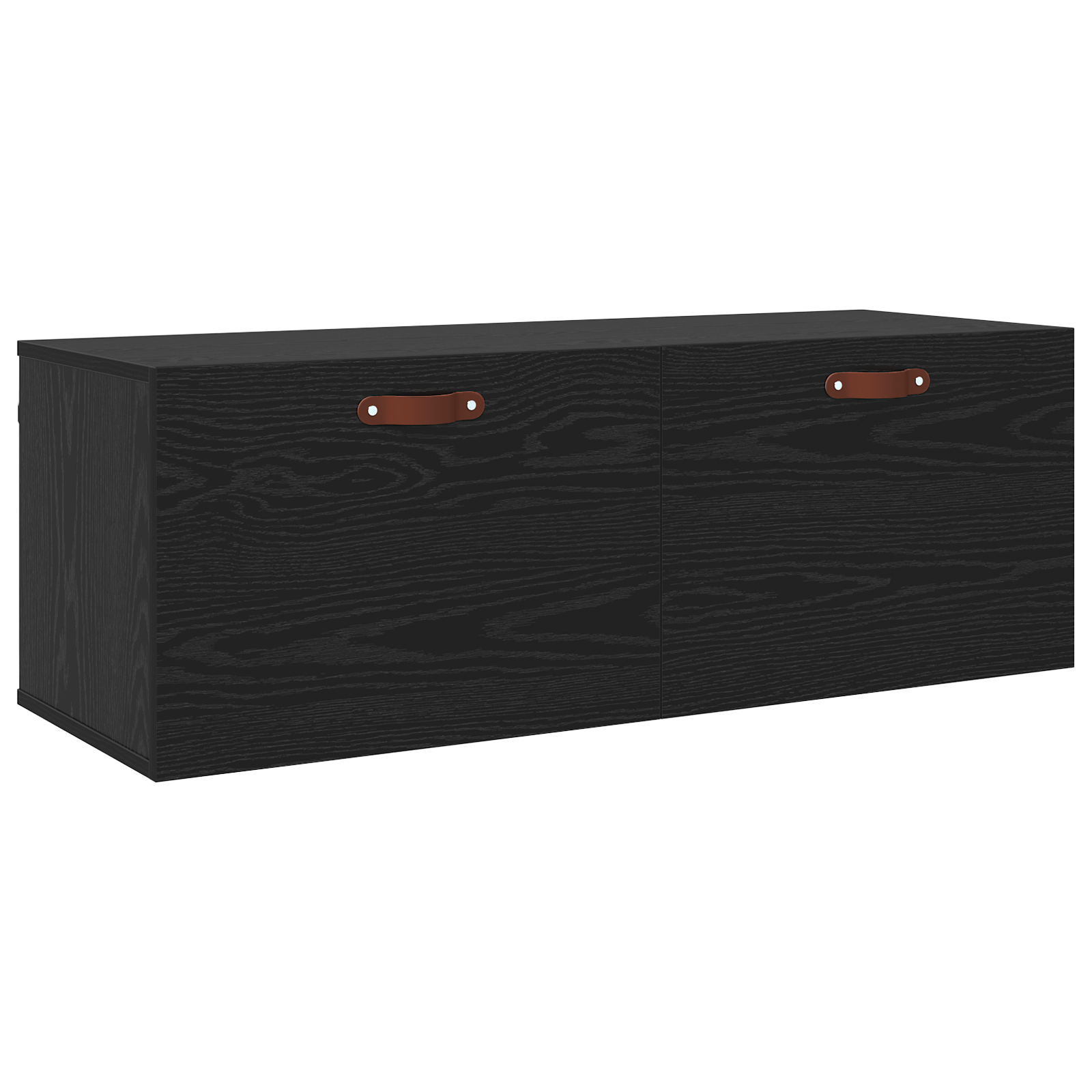 Meuble mural Chêne noir 100 x 36.5 x 35 cm Bois d'ingénierie