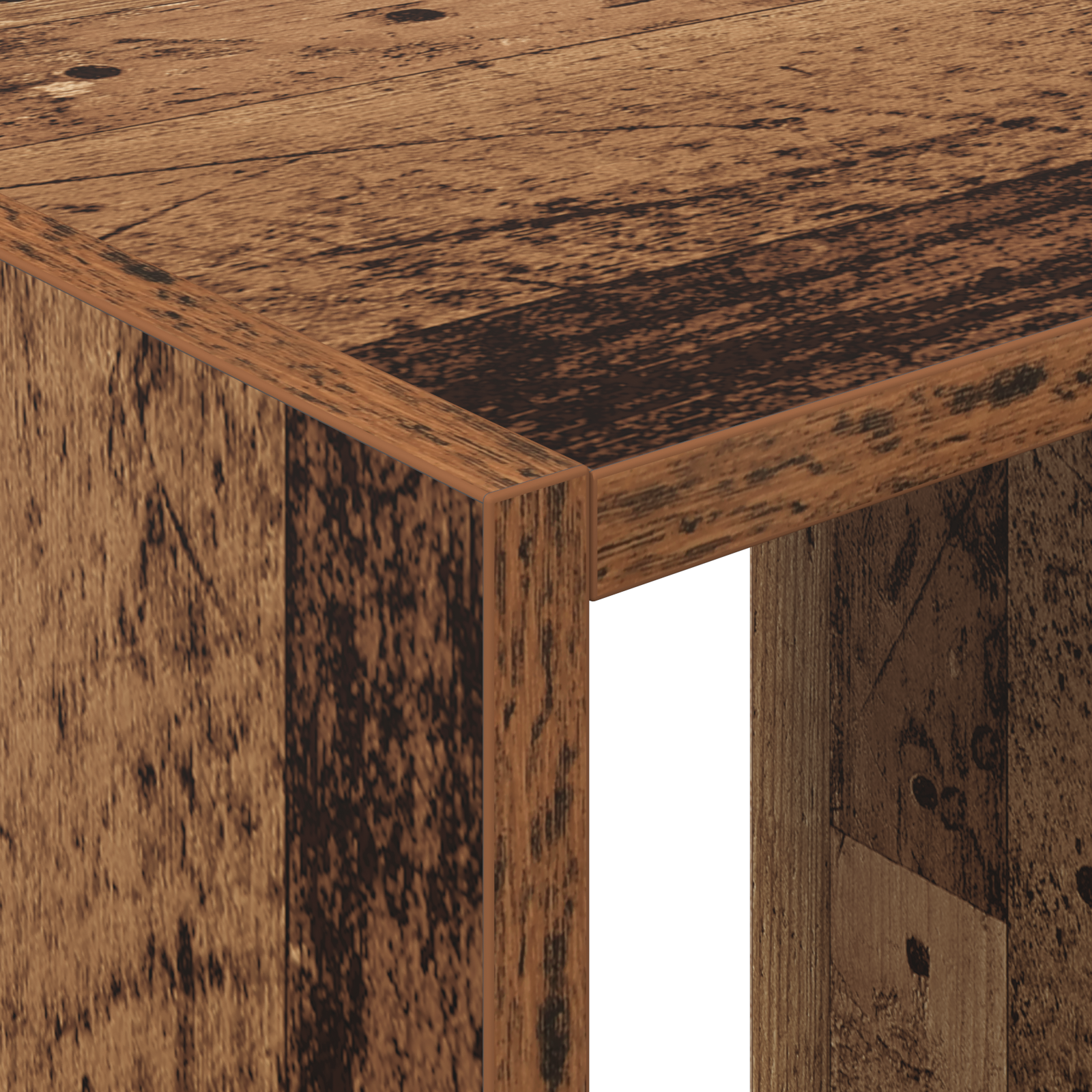 Armoire avec étagère avec stockage Bois ancien 77 x 48 x 102 cm - XIOS
